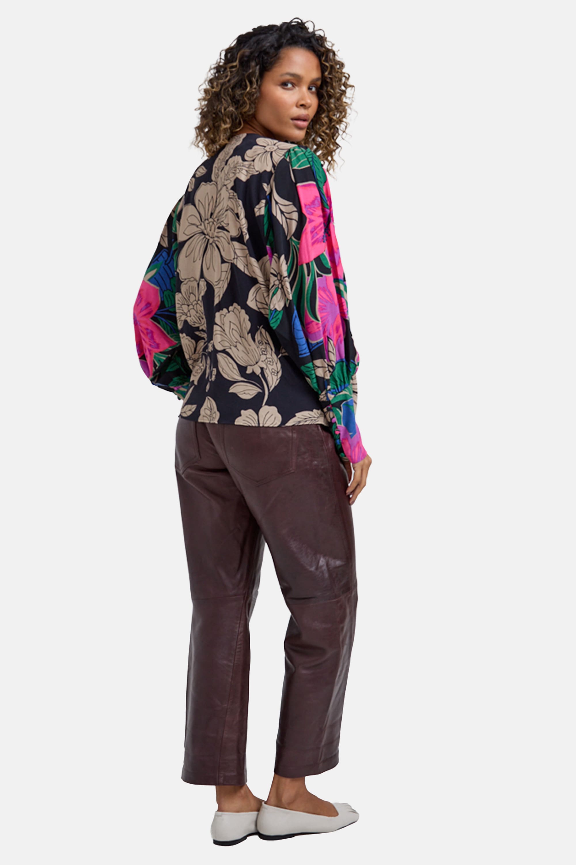 Lily and Lionel Hemdbluse »Celeste V-Neck Floral Printed Blouse Damen«