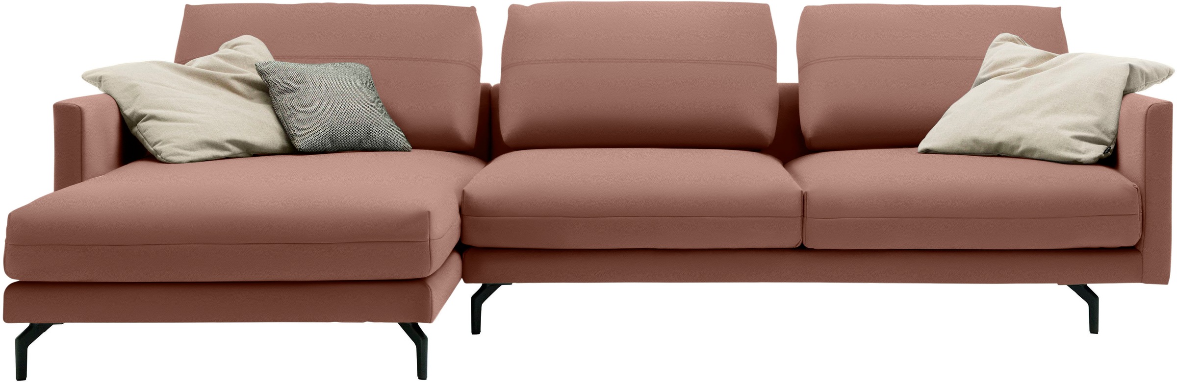 Creation BY ROLF BENZ Ecksofa »CR.414, Designecksofa, Polsterecke, L-Form«, wahlweise aus feinstem Rindsleder oder hochwertigem Chenille