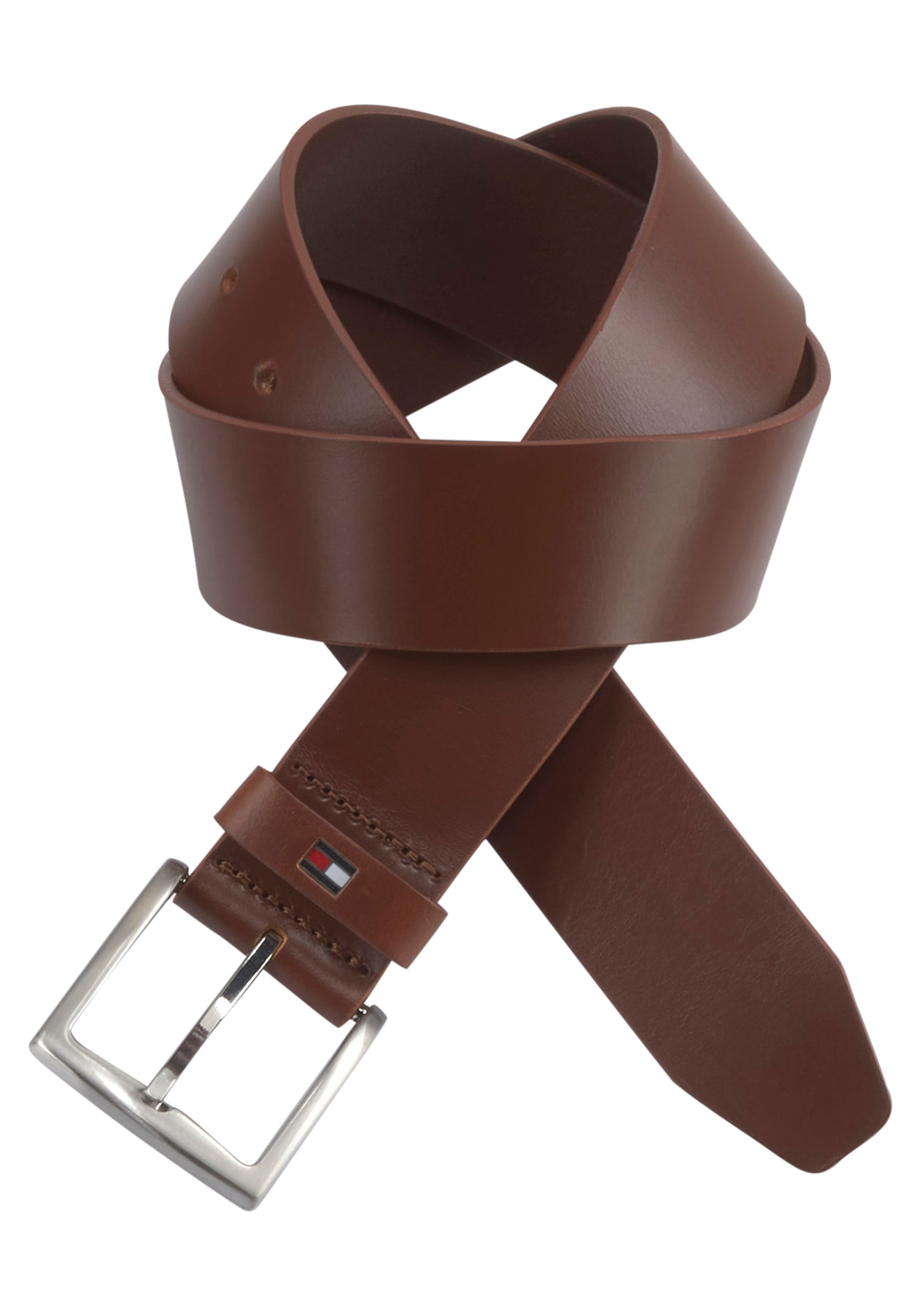Tommy Hilfiger New Denton Leather Belt Brown 95 5