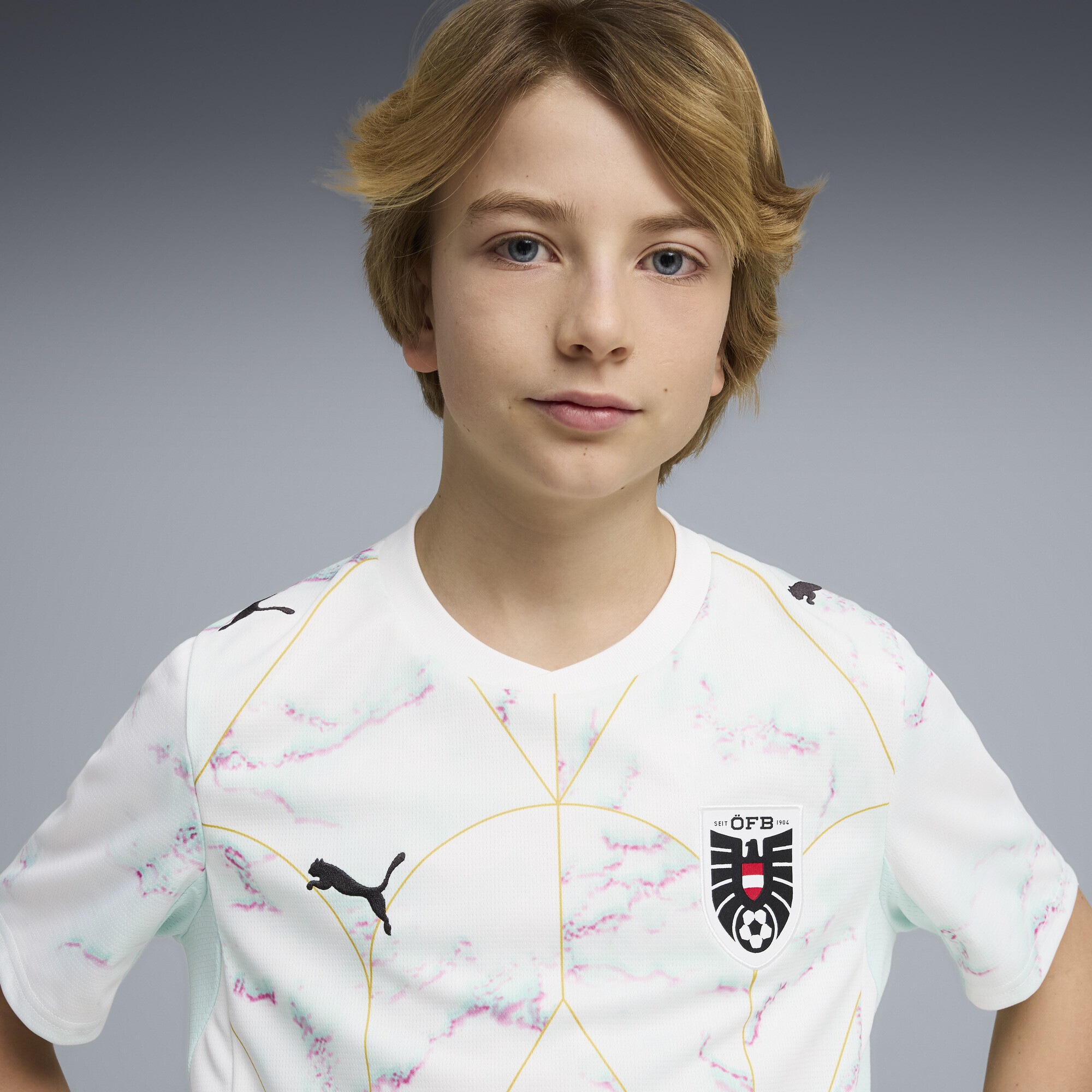 PUMA Trainingsshirt »Österreich 2026 Auswärtstrikot Jugendliche«