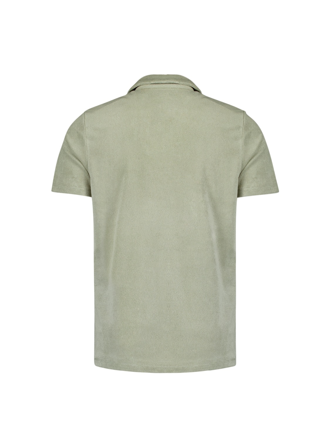 NO EXCESS T-Shirt »No Excess Poloshirt aus Frottee-Strick«