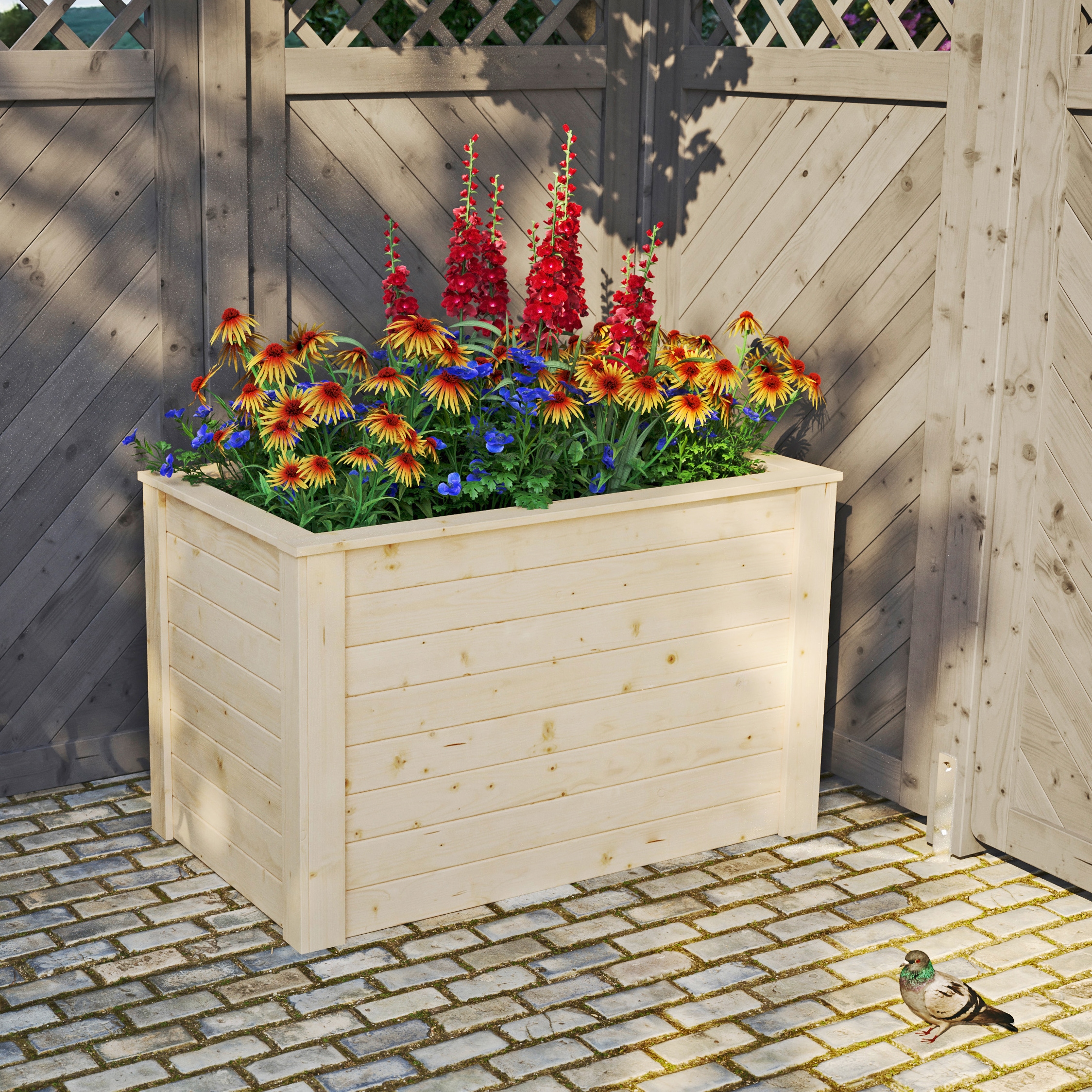 KONIFERA Hochbeet BxTxH: 114,5x64,5x69,6 cm günstig online kaufen