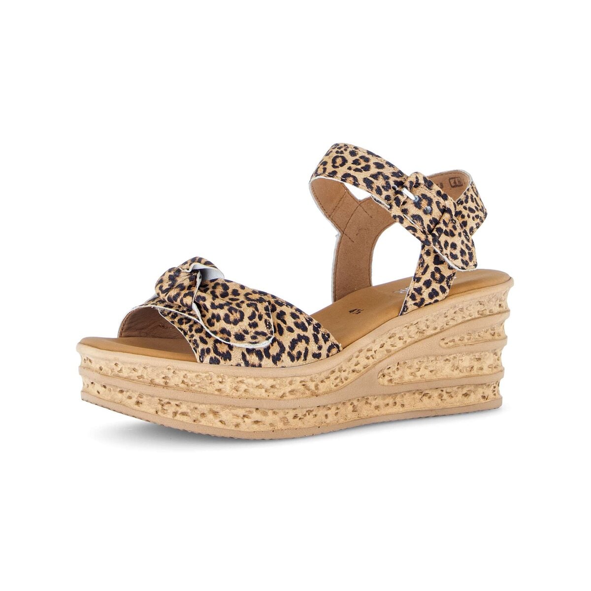 Gabor Damen Keilsandalette Beige Größe 39 4