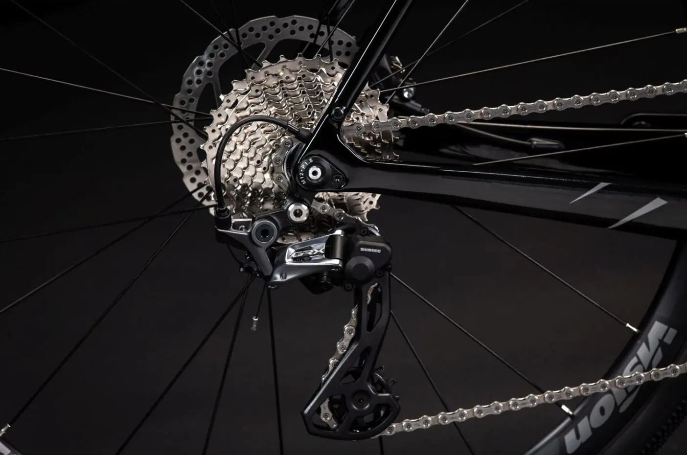 Kross Gravelbike »KROSS Gravelbike Esker 8.0 28" grau«, 22 Gang, Shimano, GRX RX810 Schaltwerk, Kettenschaltung