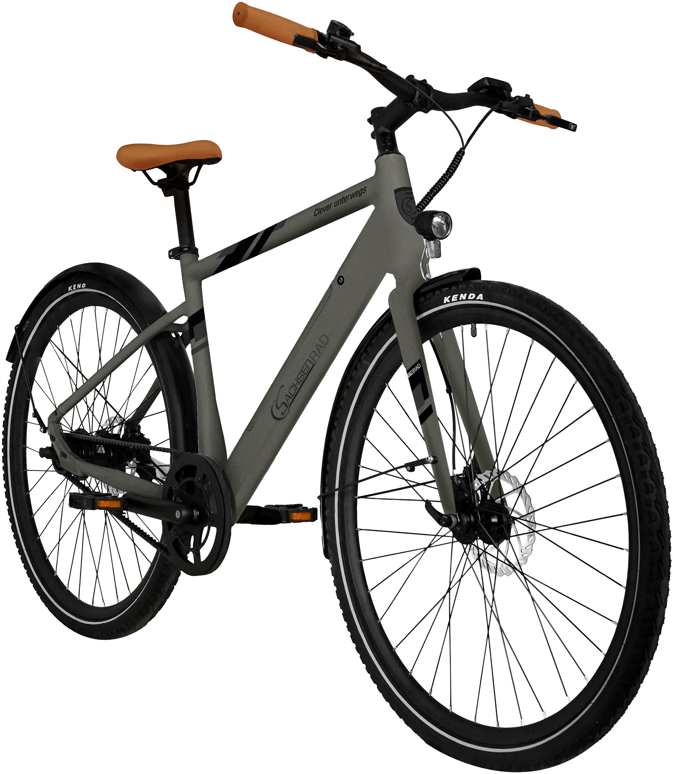 SachsenRad E-Bike »C3T«, 1 Gang, Shimano, keine, Heckmotor 250 W