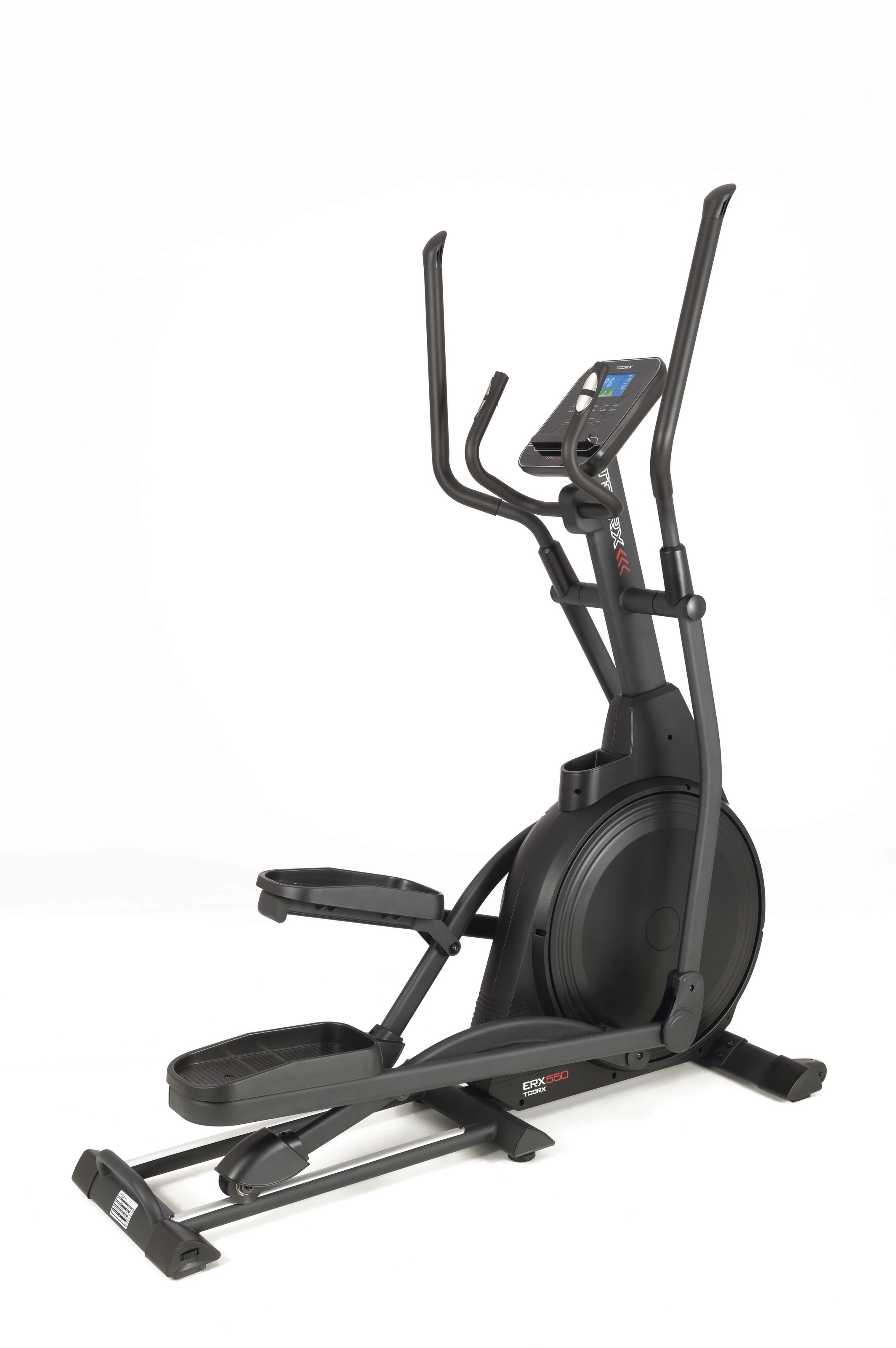 TOORX Ellipsentrainer-Ergometer, ohne Unterlegmatteschwarz, Crosstrainer