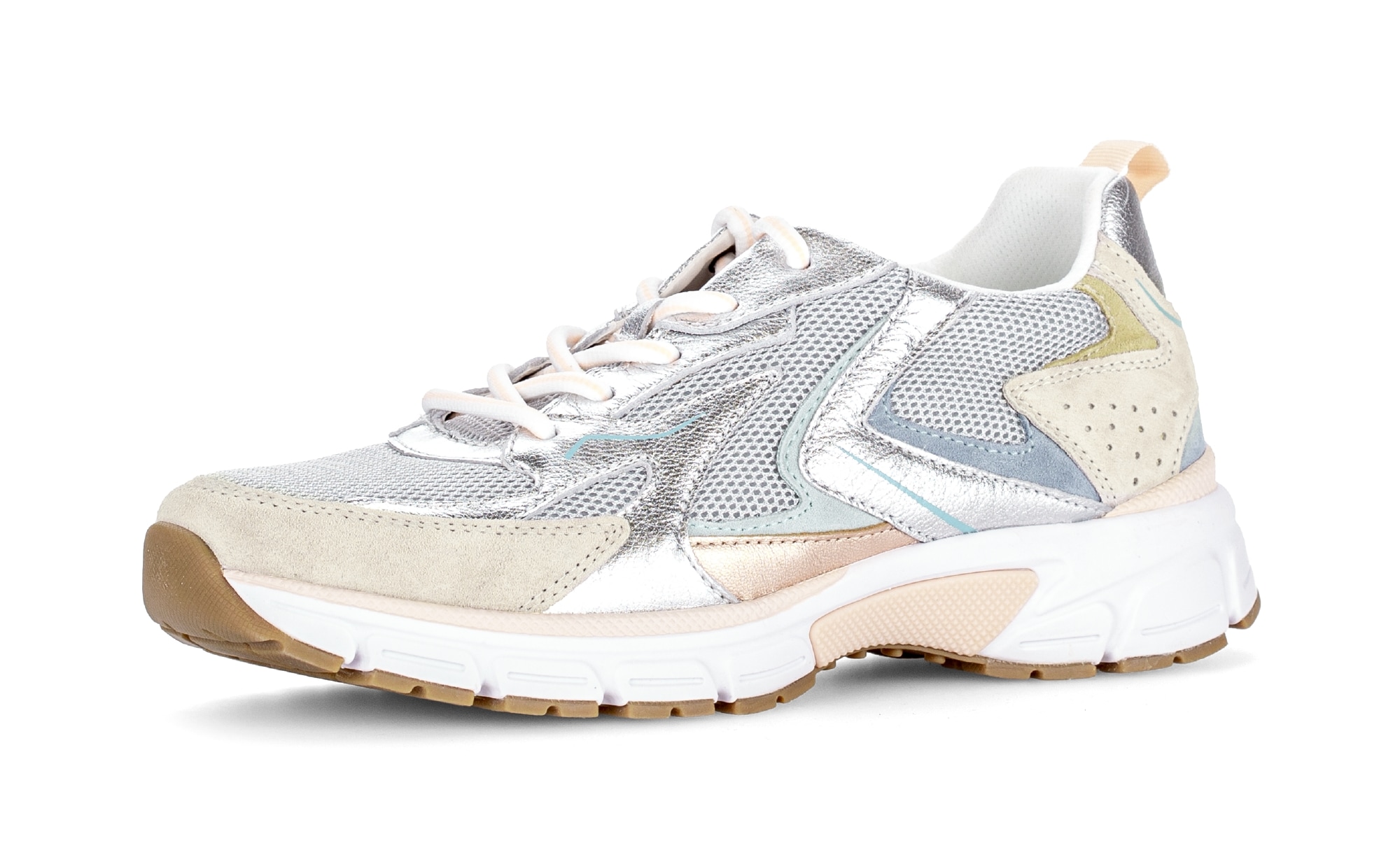 Gabor Keilsneaker "FLORENZ" Freizeitschuh, Halbschuh, Schnürer in Bequemwei günstig online kaufen