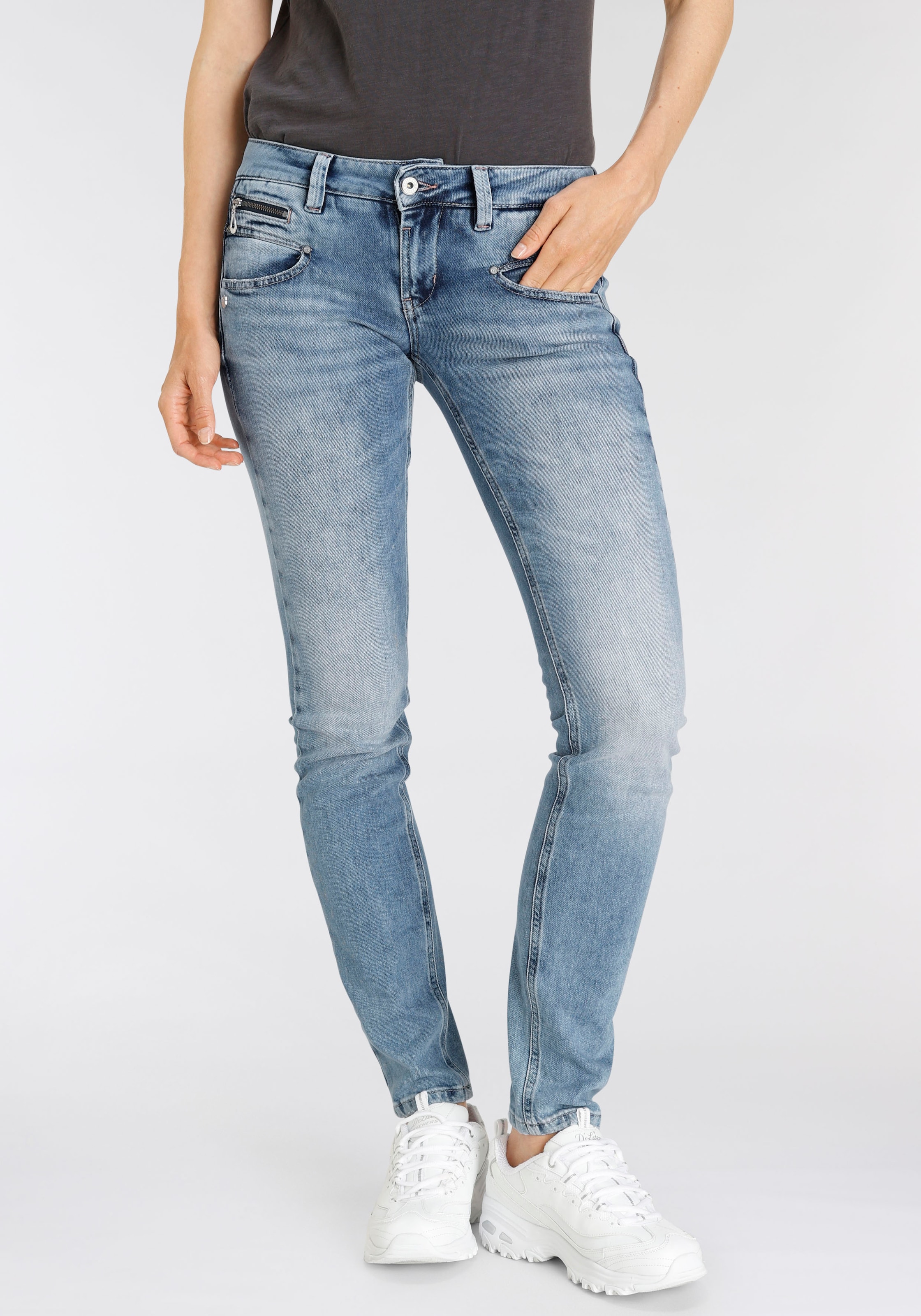 T. coolen Porter mit Deko-Features | BAUR Slim-fit-Jeans, kaufen tlg.), (1 Freeman