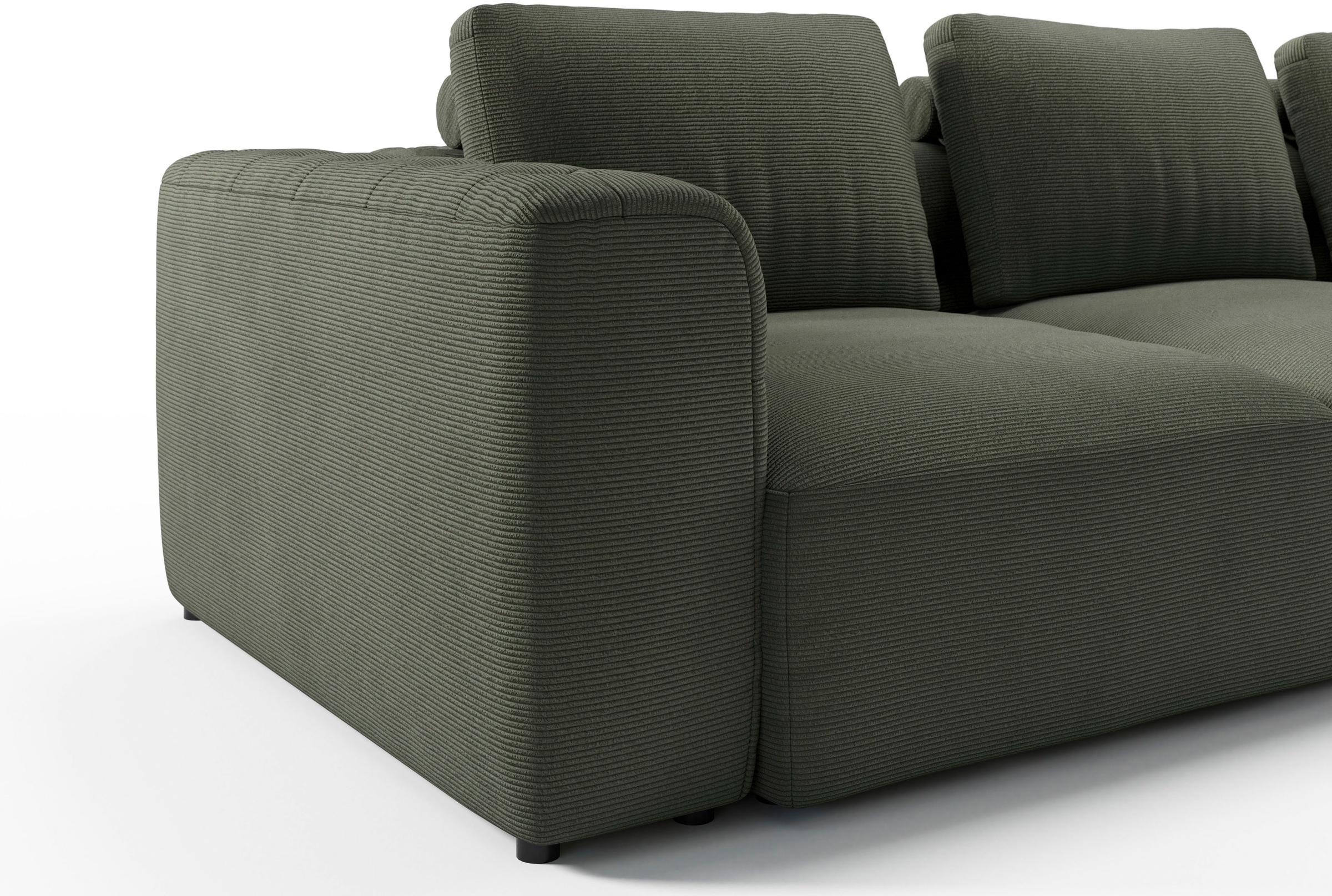RAUM.ID 2-Sitzer »Cushid«, Modulsofa, bestehend aus 2 Teilen, Breite 218 cm