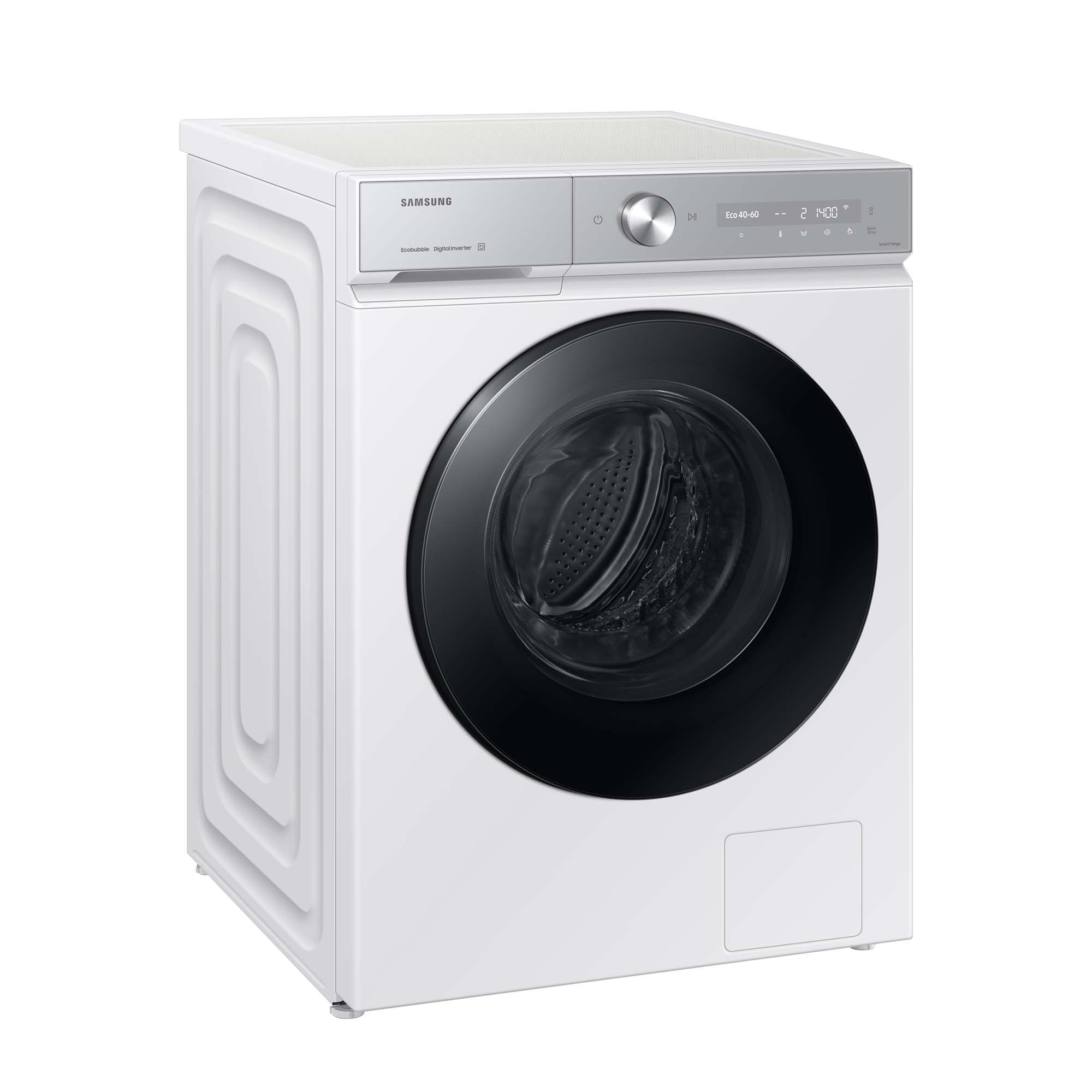 Samsung Waschmaschine WW8400D "WW11DB8B95GH" 11 kg 1400 U/min Quick Drive™ Option – Volle Waschleistung. Halbe Zeit