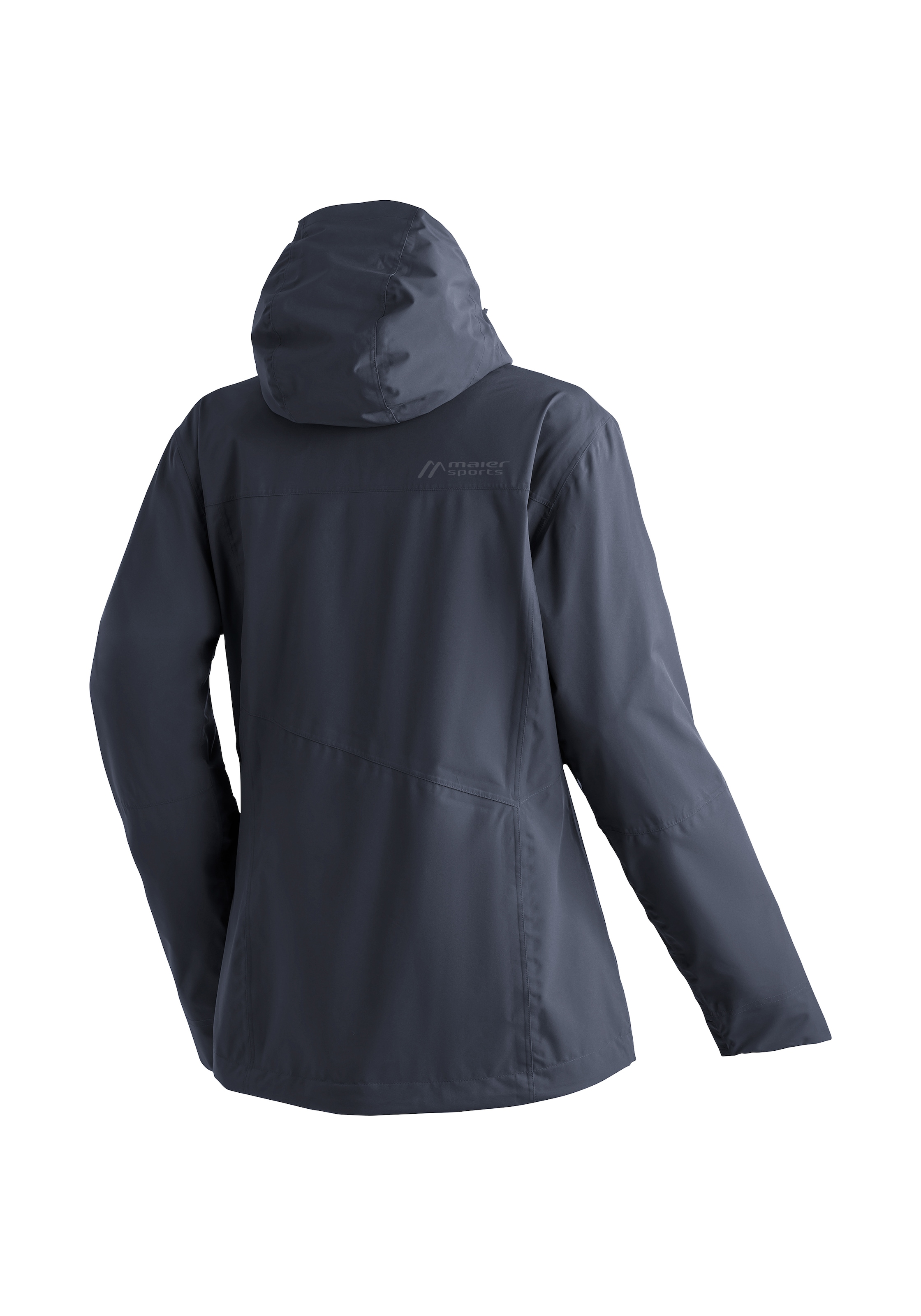 Maier Sports Regenjacke »Metor 3in1 W« warme Damen Jacke mit Kapuze, Winterjacke wasserdicht atmungsaktiv