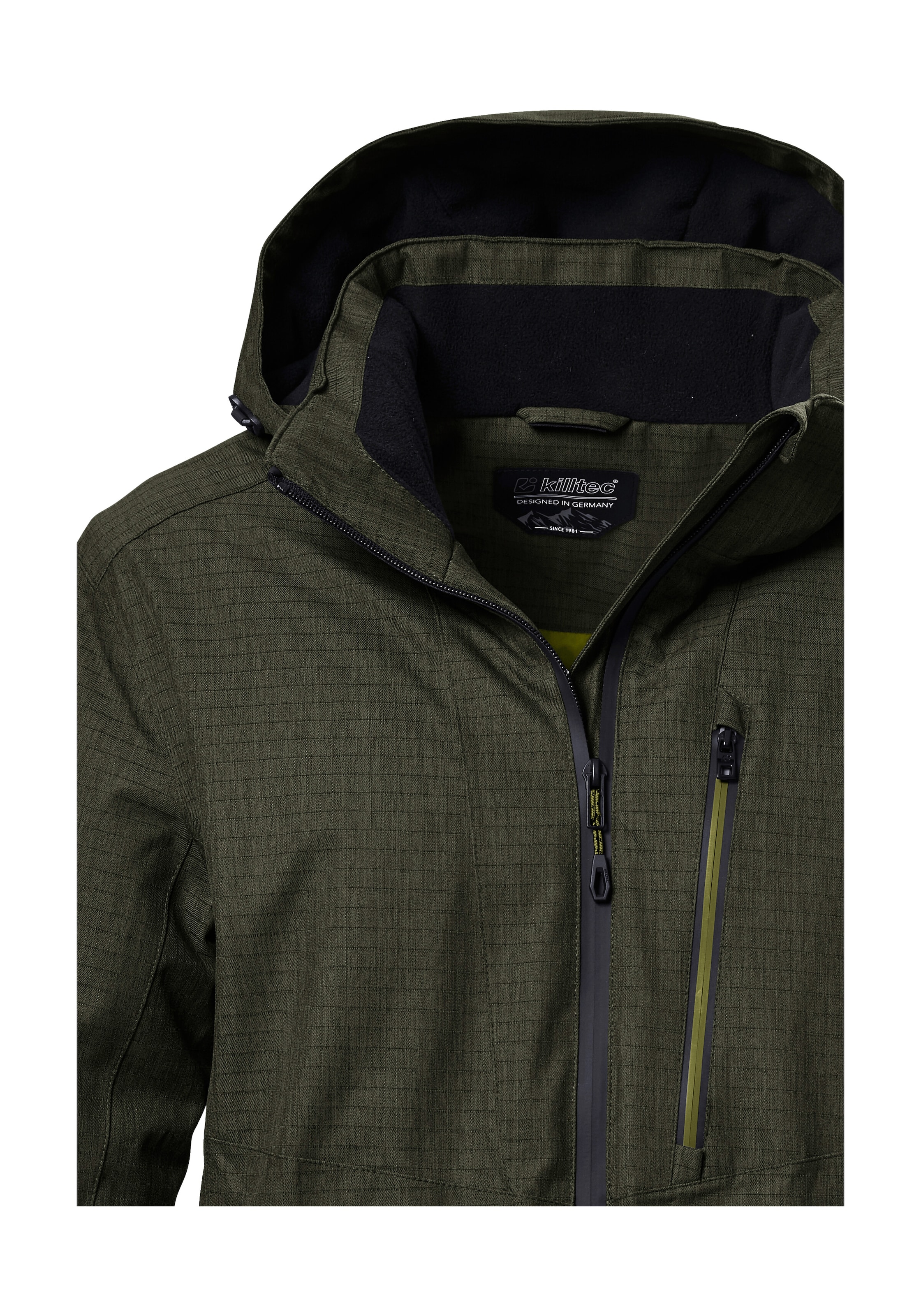 Killtec Funktionsjacke »KOW 7 MN JCKT«, Wasser- und winddichte Outdoorjacke, atmungsaktiv, Melange Optik