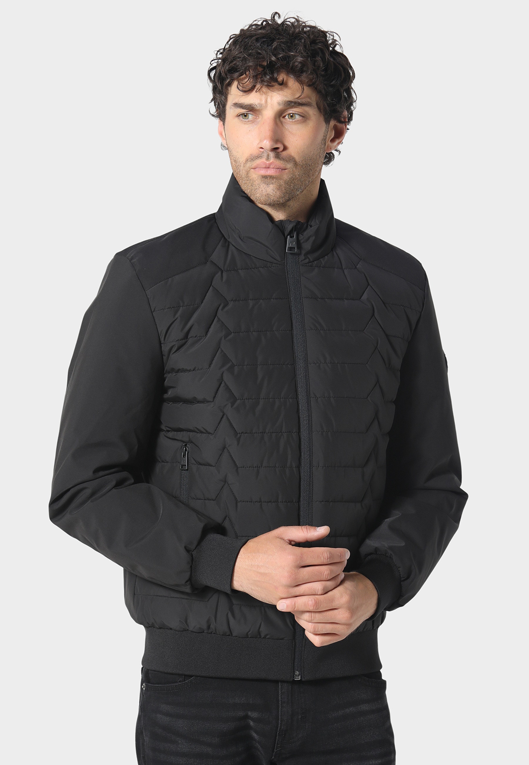 883Police Allwetterjacke »883 Police FARLAND JACKET« 1 Stk. tlg. ohne Kapuze