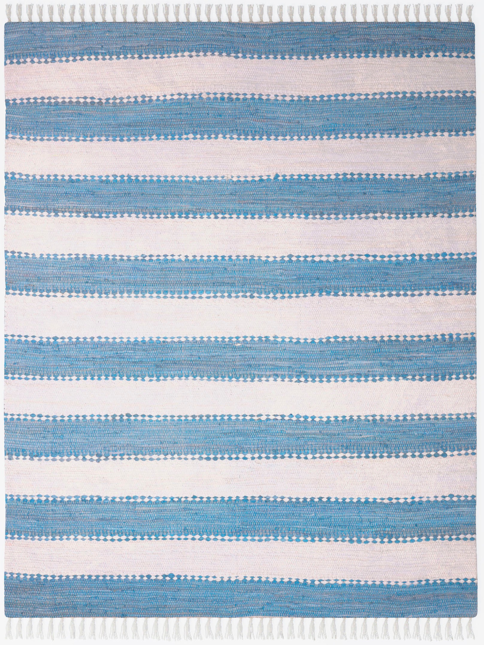 OTTO home Teppich "Benja" rechteckig 10 mm Höhe Handweb Teppich, gestreift, günstig online kaufen