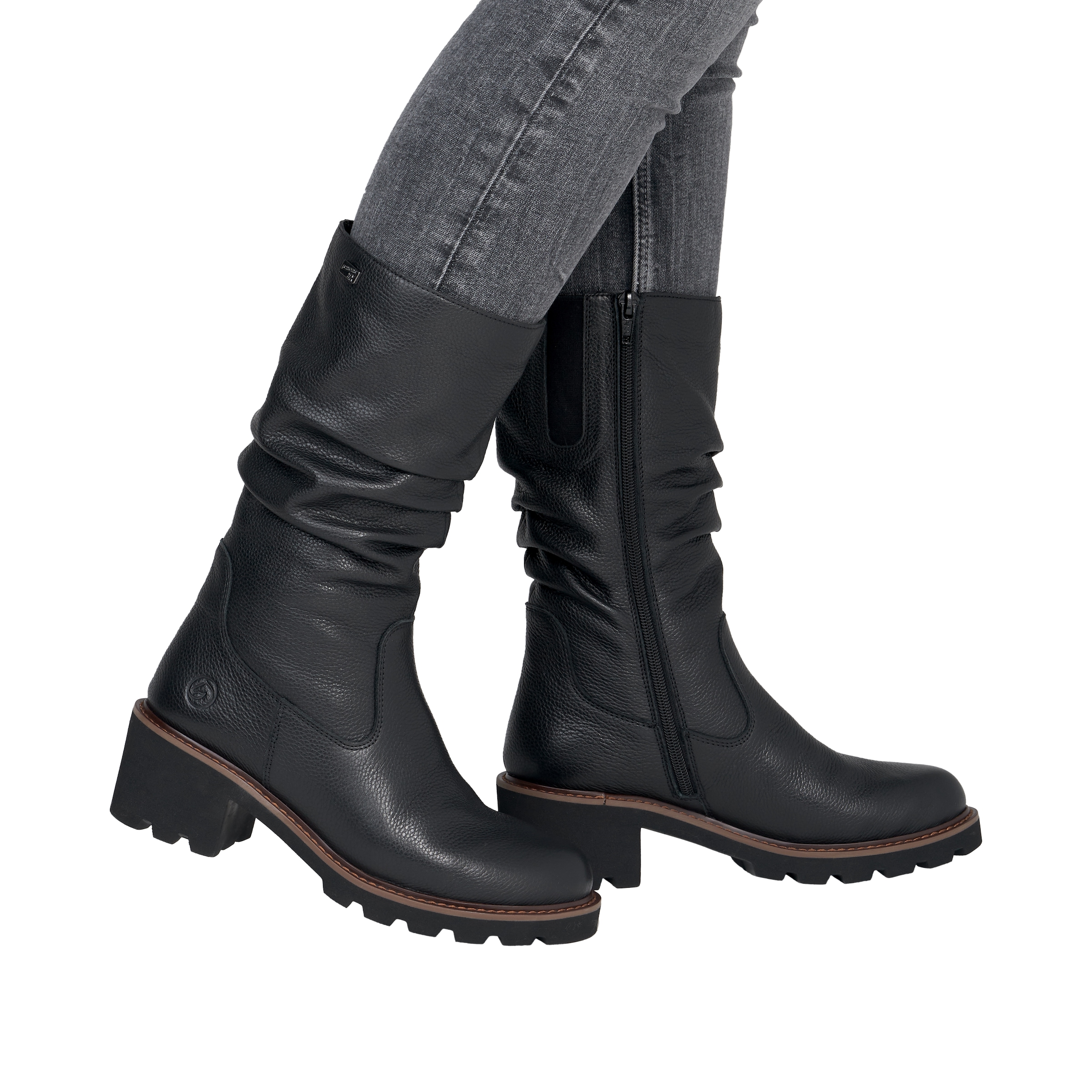 Remonte Winterstiefel  Stiefel, Blockabsatz, mit slouchy Schaft und TEX-Membrane