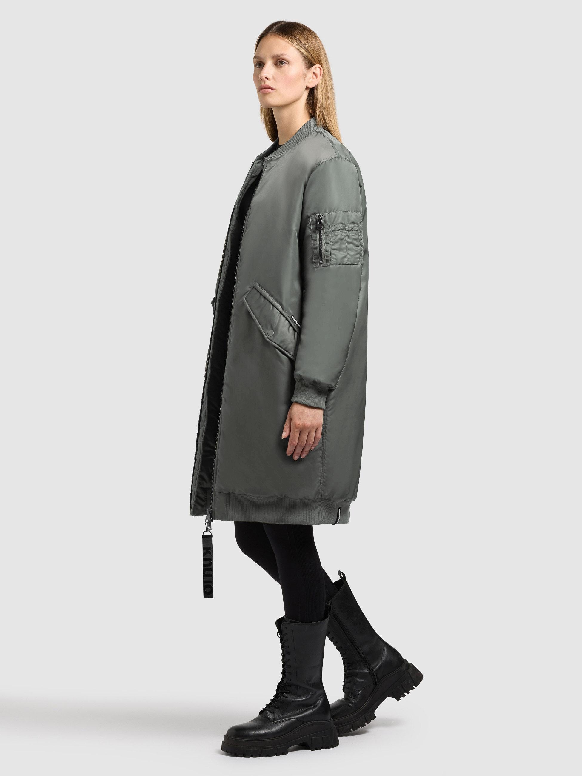 khujo Wintermantel "Lulu" Warm gefütterter Mantel im Bomberjacken-Style günstig online kaufen