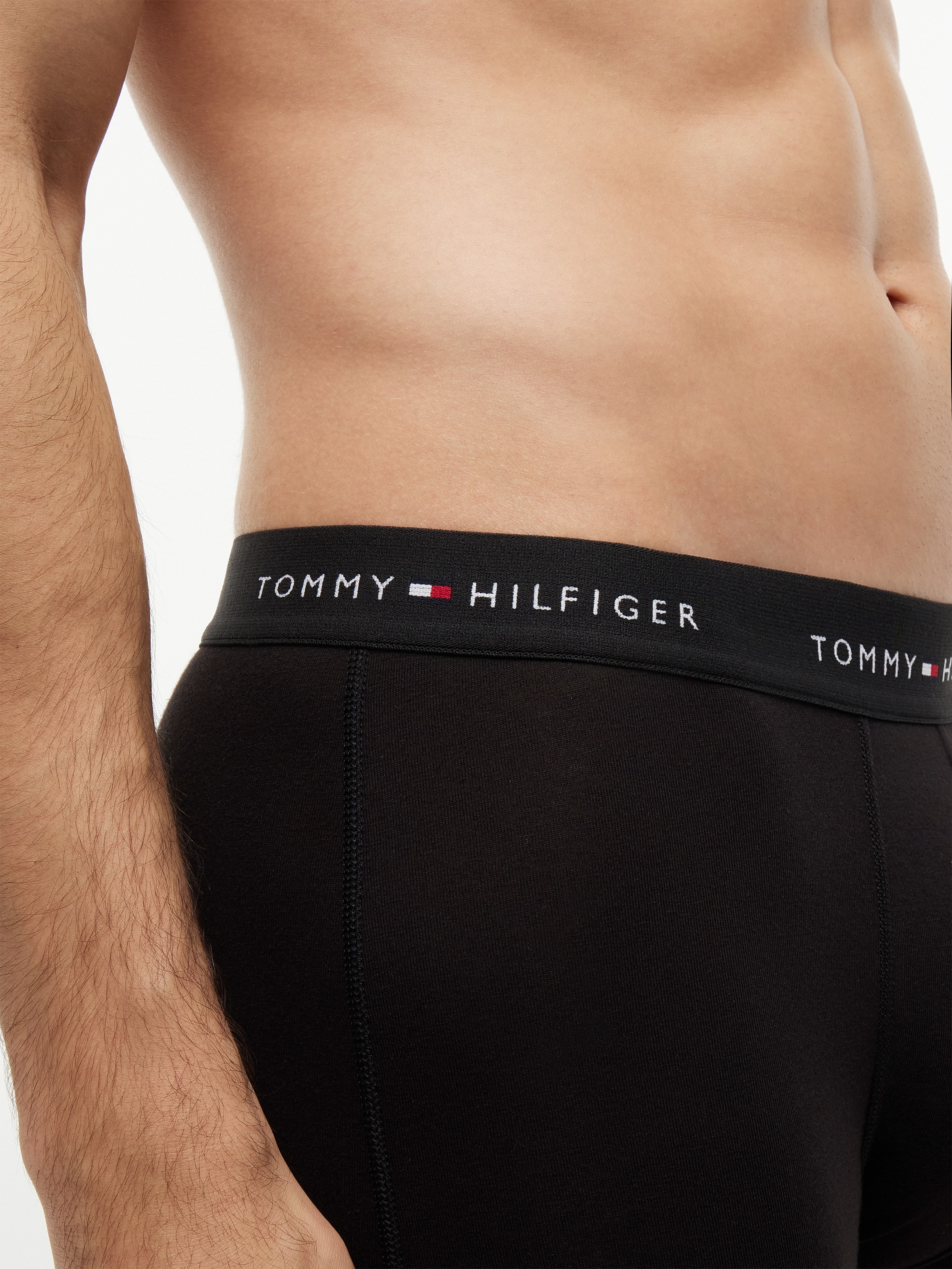 Tommy Hilfiger Underwear Boxershorts »3P BOXER BRIEF DTM« Packung, 3 Stk. mit Logoschriftzug