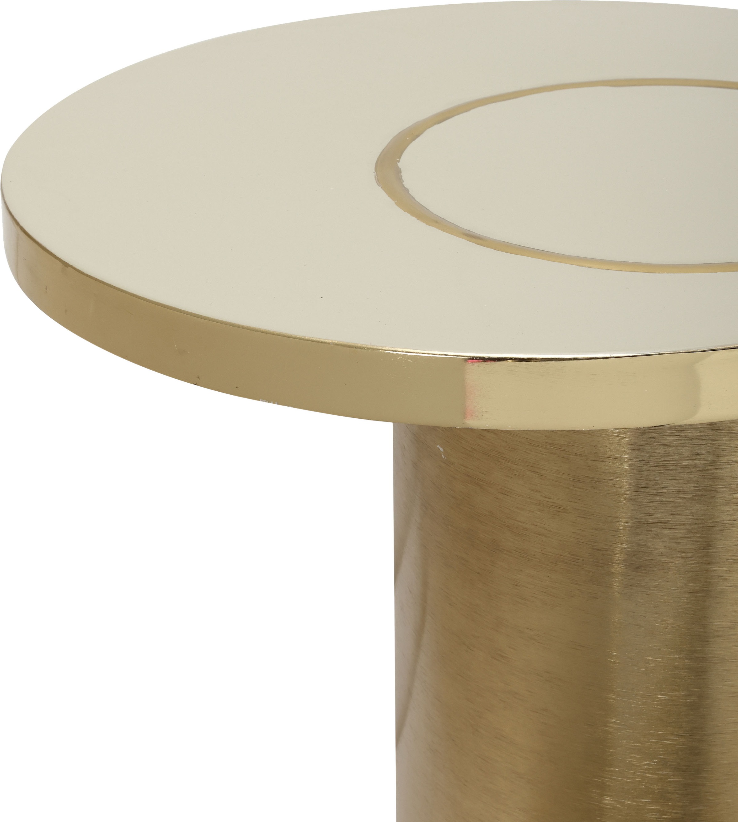 Kayoom Beistelltisch »Art Deco 2325, Beistelltisch aus Eisen, dekoratives Design«, (1 St.), Handarbeit, lackierter Tisch mit Metalleffekten, dekorativ