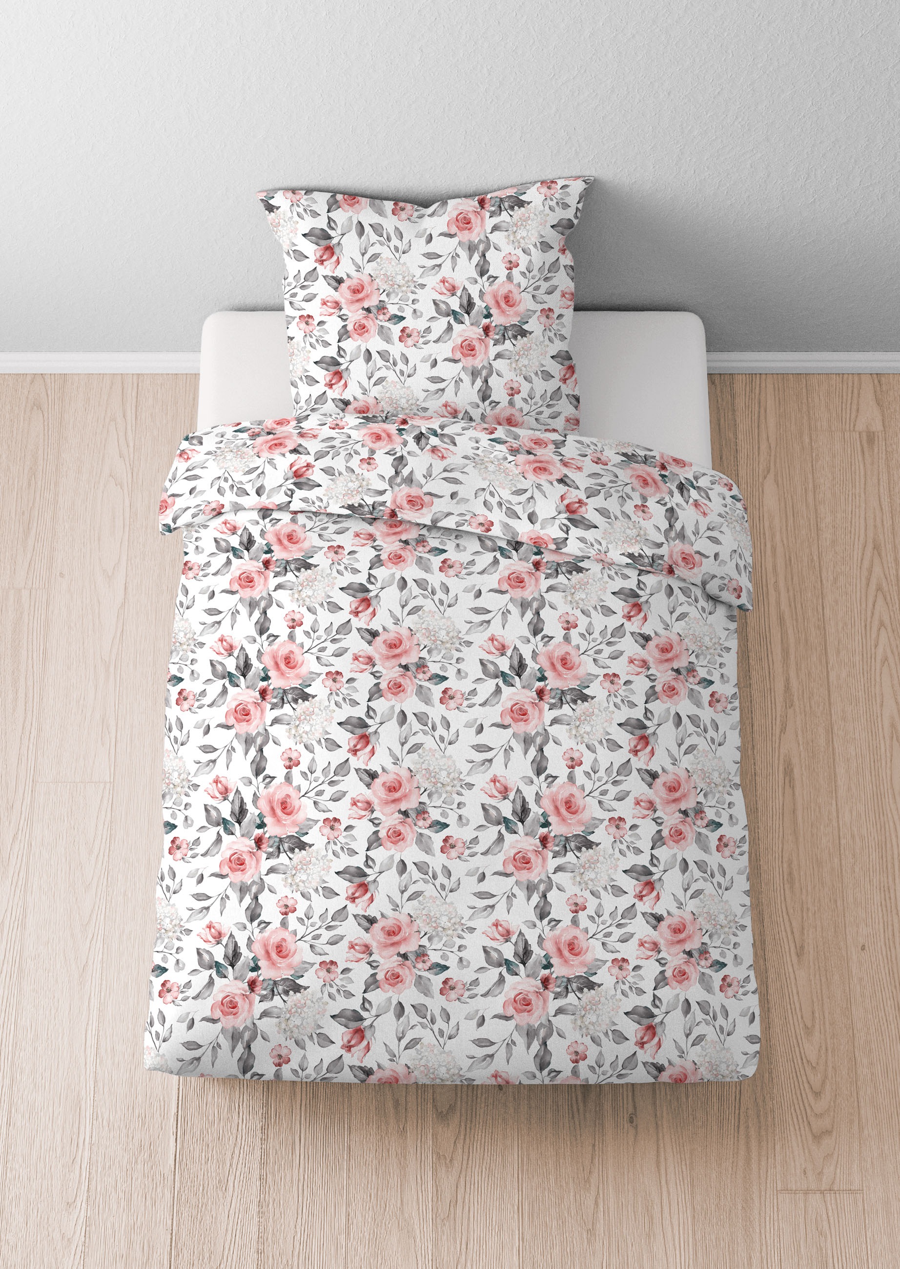 Castell - Markenbettwäsche Bettwäsche "0380446" 2 Stk. Nicki, kuschelig + f günstig online kaufen