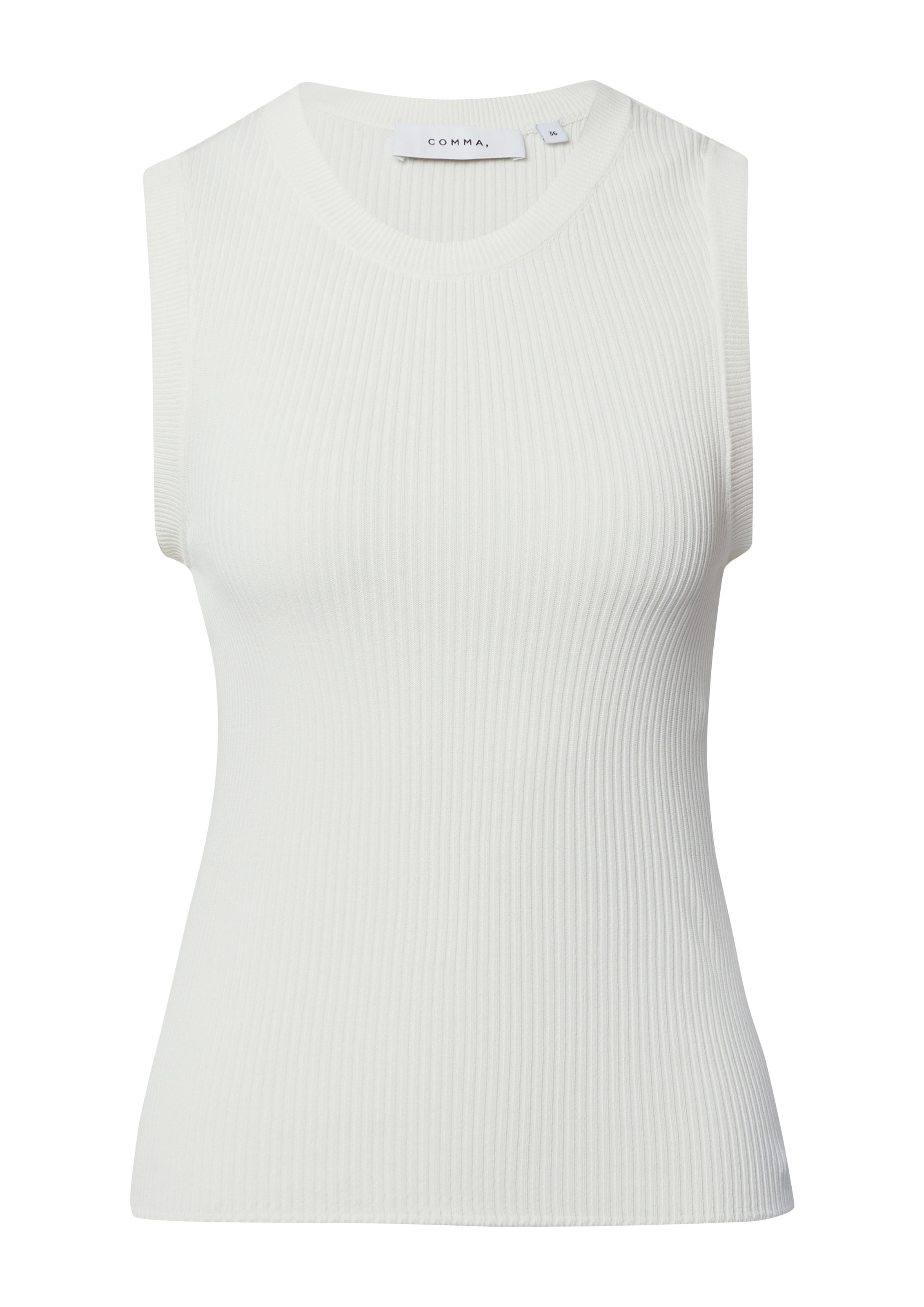 Thumbnail - Comma Stricktop aus Viskosemix im Slim Fit
