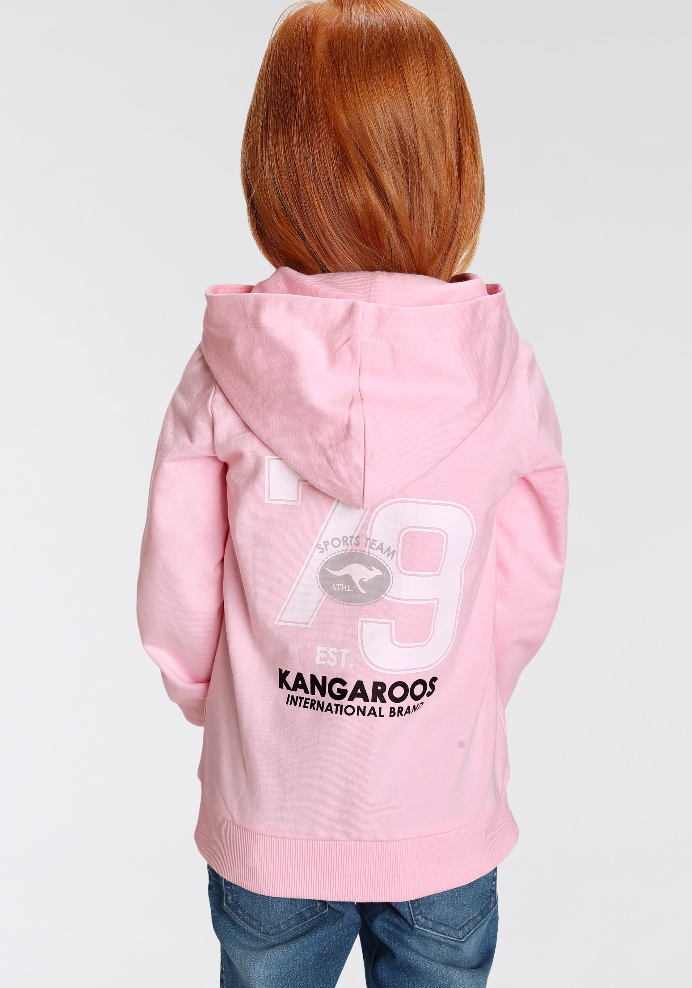 KangaROOS Kapuzensweatshirt »Rückendruck« online | BAUR kaufen