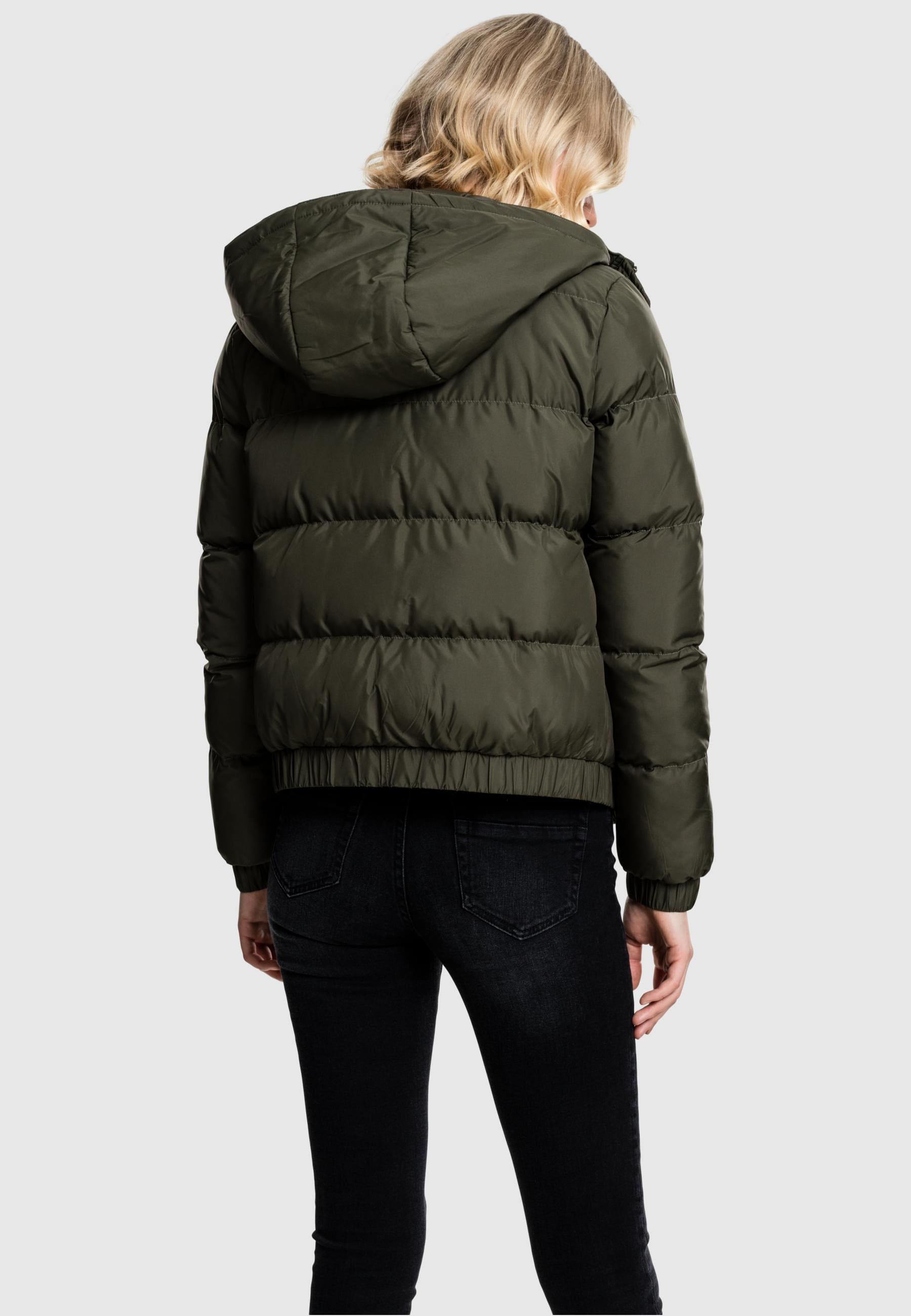 URBAN CLASSICS Winterjacke »Urban Classics Damen Ladies Hooded Puffer Jacket«, (1 St.), mit Kapuze