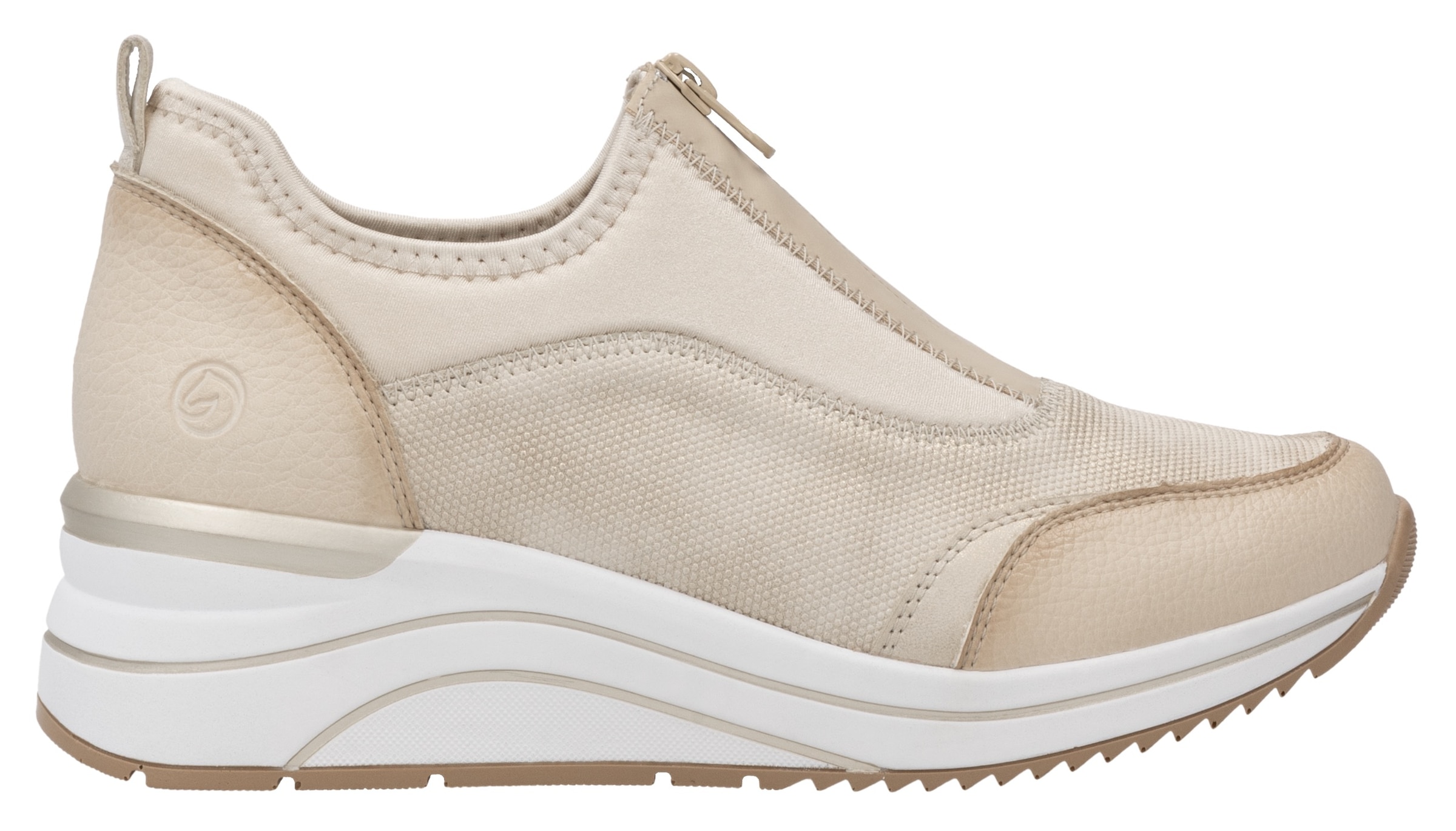 Remonte Slip-On Sneaker, Freizeitschuh, Halbschuh, Slipper in veganer Verarbeitung