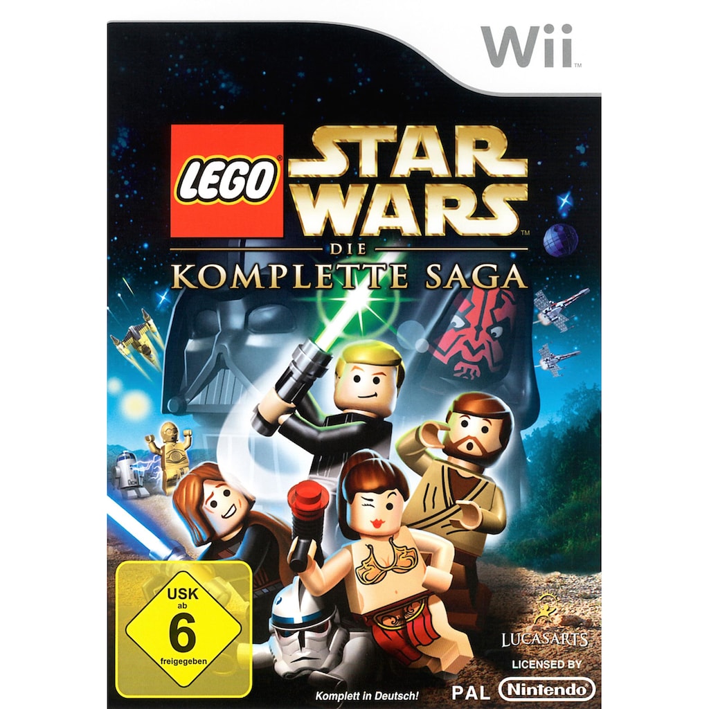Lucas Arts Spielesoftware »LEGO Star Wars: Die komplette Saga«, Nintendo Wii