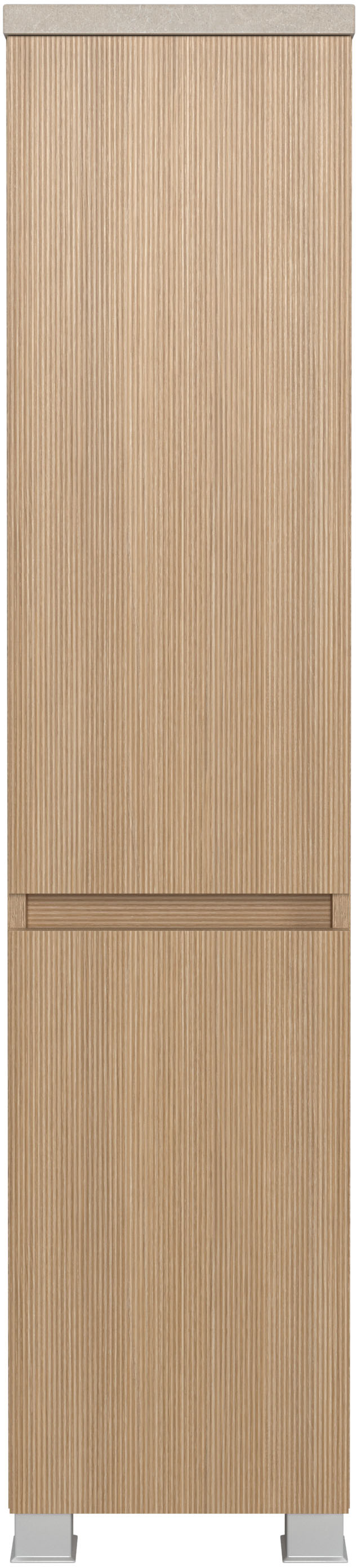 Thumbnail - welltime Midischrank "EIXO, 2 Türen, 3 verstellbare Einlegeböden, inklusive Dekorfüße"