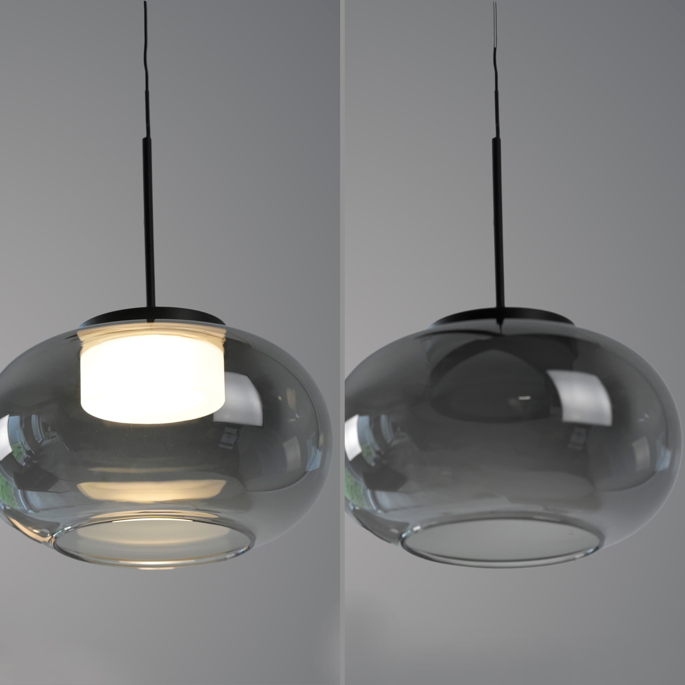 SCHÖNER WOHNEN-Kollektion LED Pendelleuchte »SIA« LED-Board 1 Stk. Warmweiß SCHÖNER WOHNEN Kollektion, Höhenverstellbar, SimplyDim, Memoryfunktion