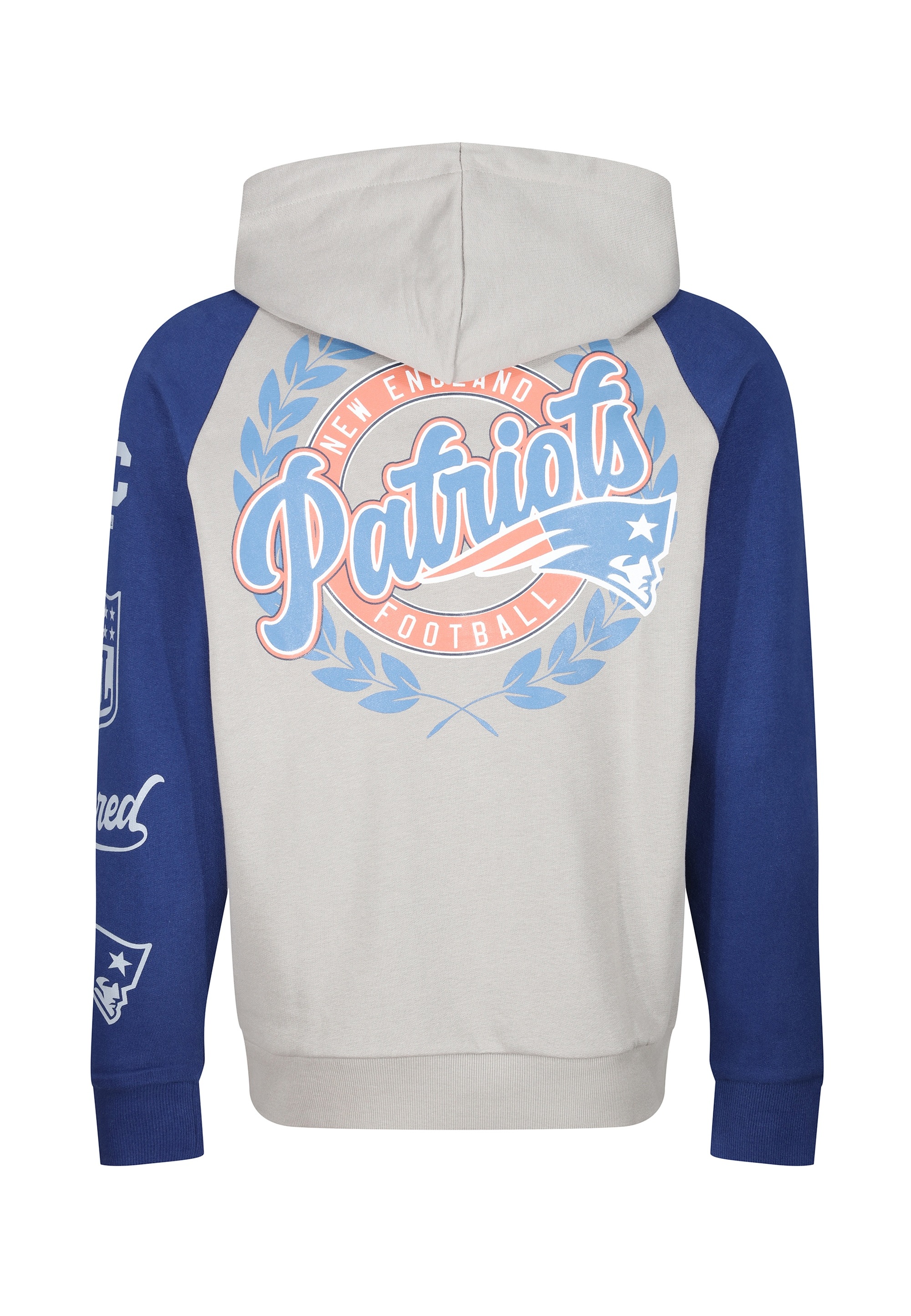 Recovered Kapuzensweatshirt »NFL Patriots Football«, im lockeren Schnitt