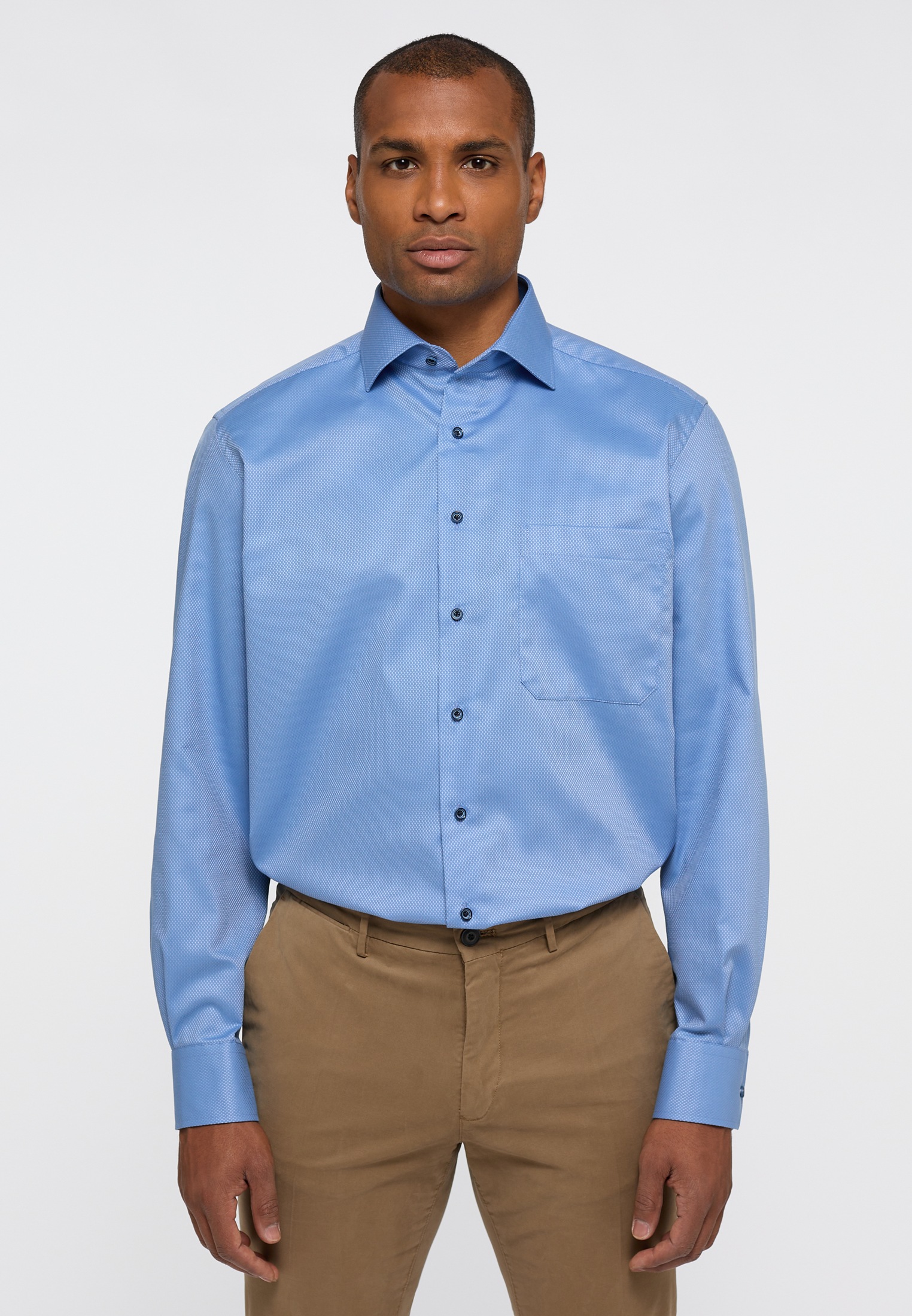 Eterna Langarmhemd "COMFORT FIT" NON IRON (bügelfrei) günstig online kaufen