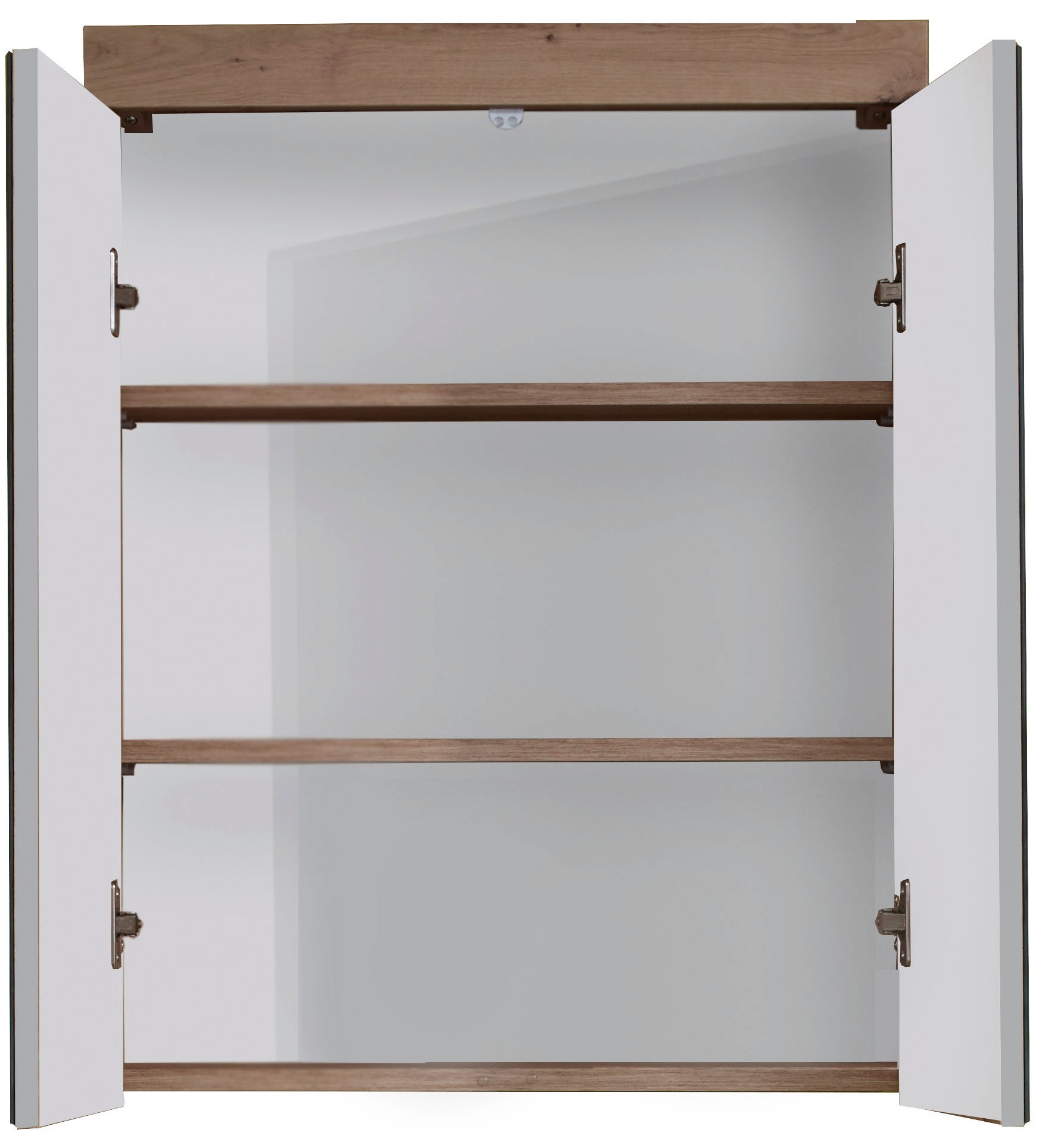 welltime Spiegelschrank »Avena« Spiegelschrank wahlweise mit Beleuchtung - (B/T/H) 60/17/77 cm