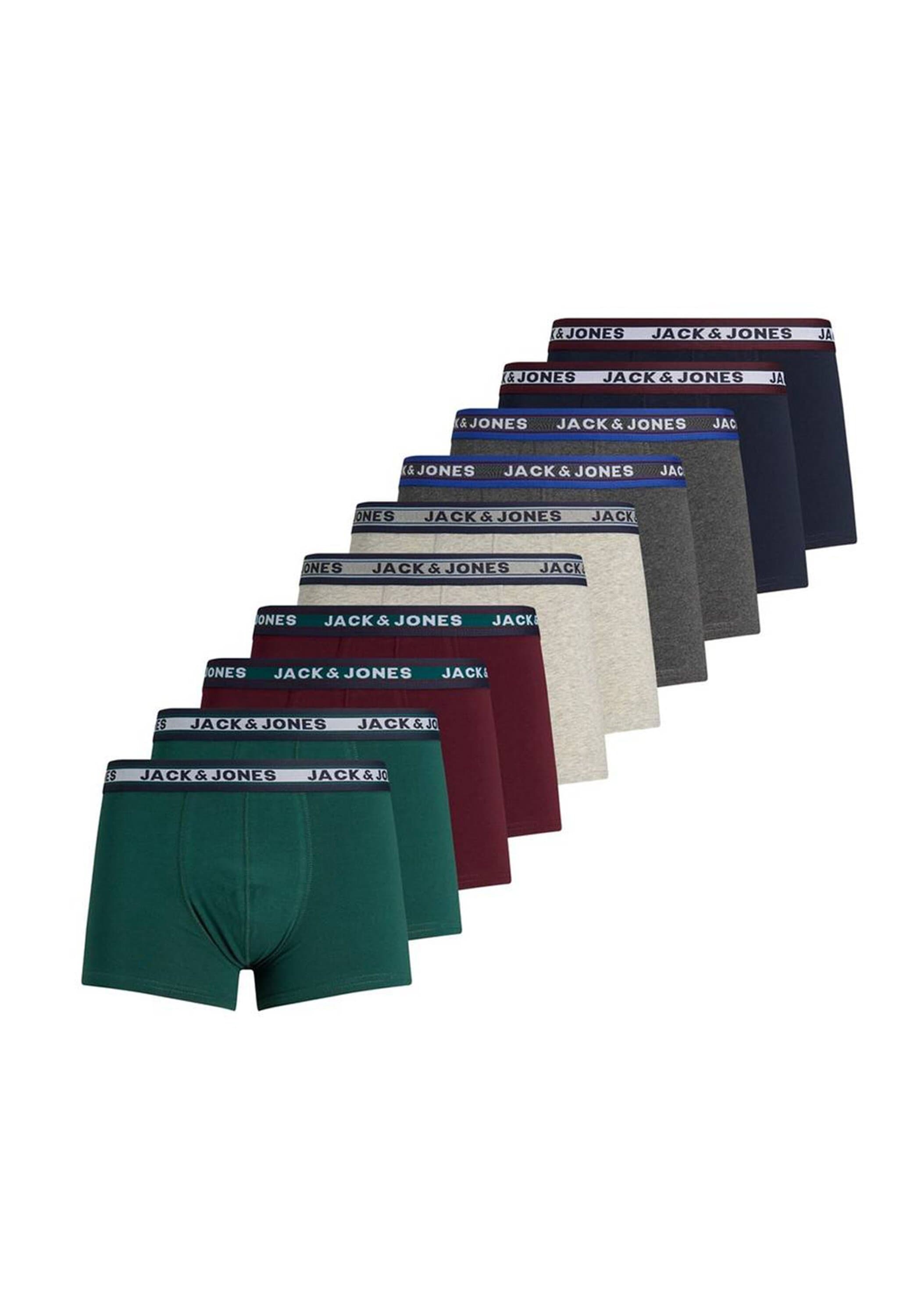 Jack & Jones Boxershorts "Boxershort JACSOLID 10er Pack"