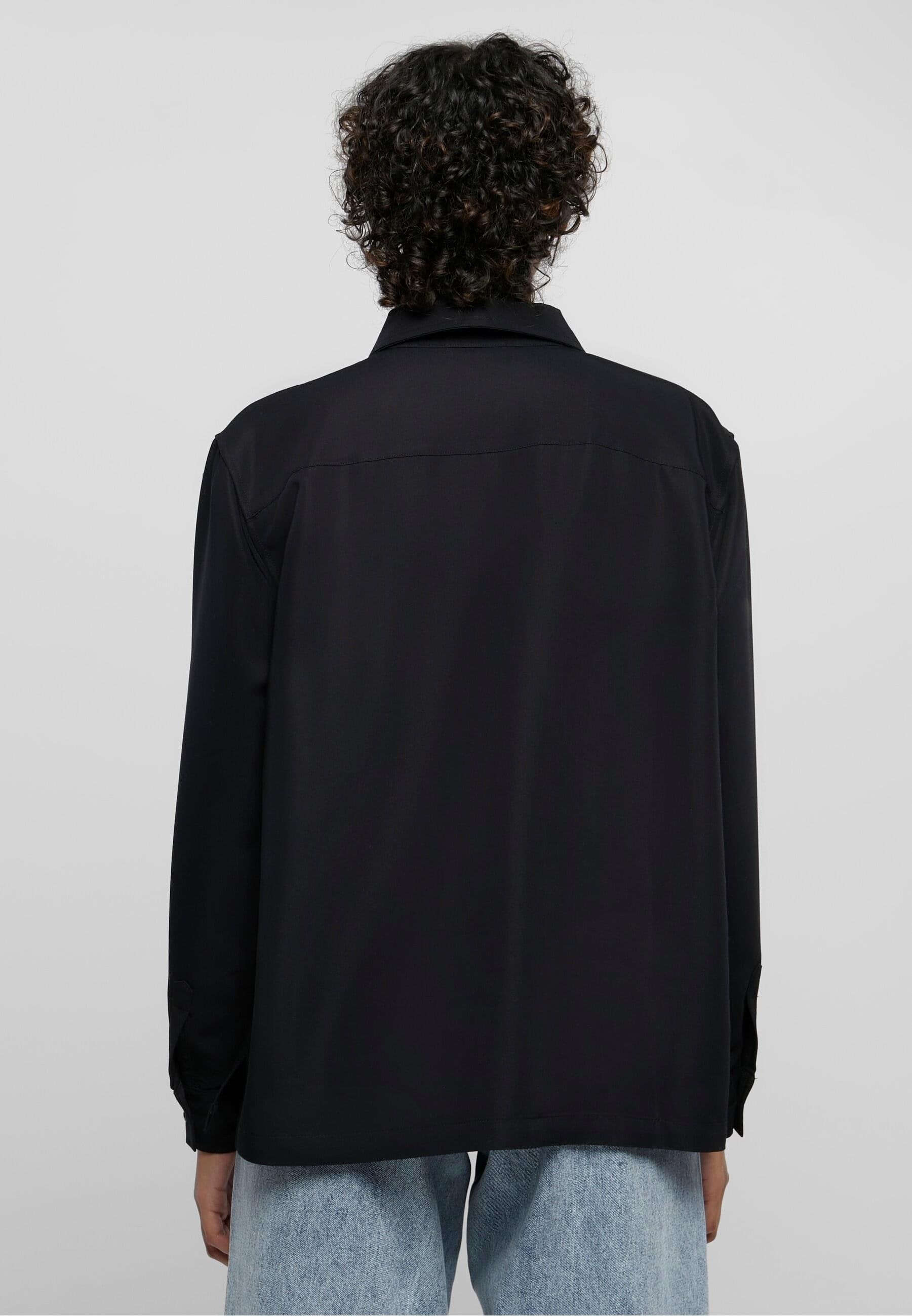 URBAN CLASSICS Langarmhemd »Urban Classics Damen Ladies Oversized Twill Shirt«