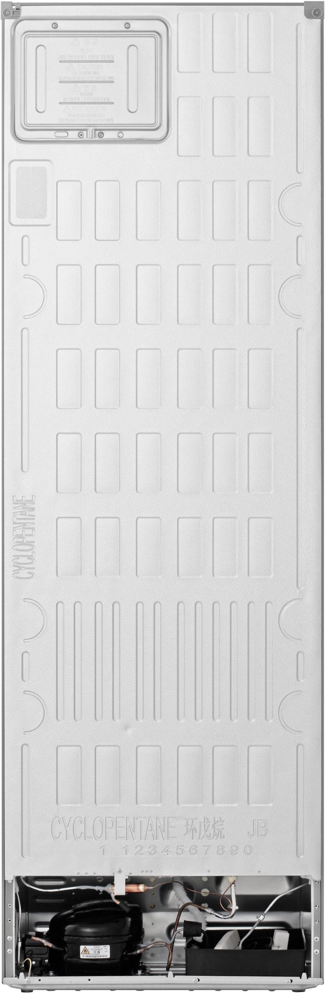 LG Kühl-/Gefrierkombination Serie 7 »GBBS716ASW« 186 cm hoch 59,7 cm breit Vollintegrierbarer Kühlschrank dank frontaler Luftzufuhr und Abluft