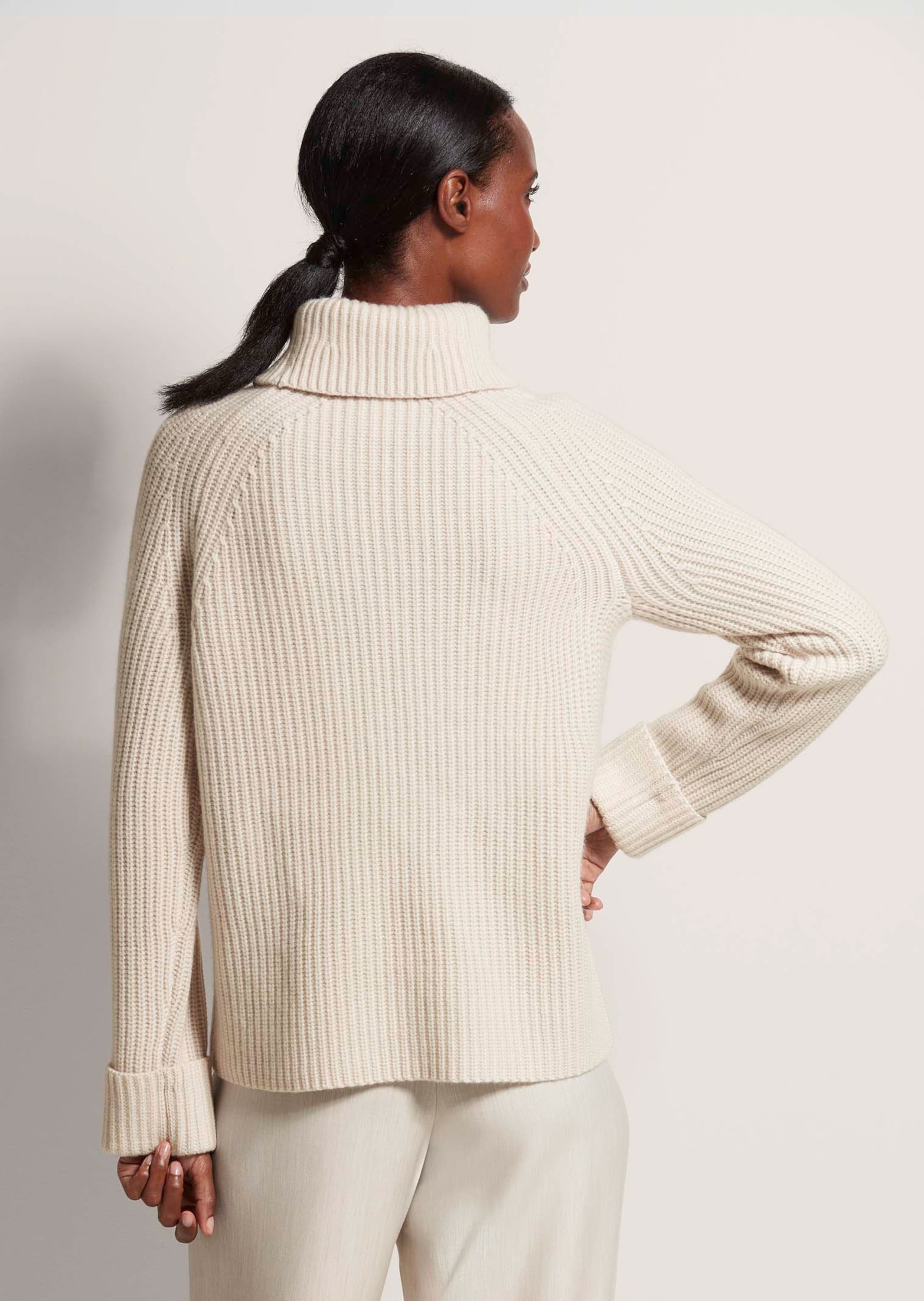 MADELEINE Longpullover »Pullover Rollkragen-Pullover mit Good Cashmere«