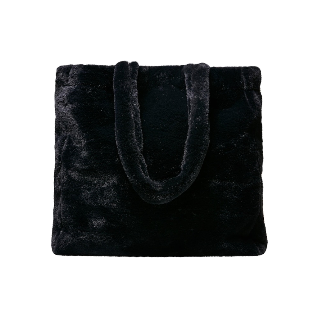 URBAN CLASSICS Umhängetasche »Urban Classics Unisex Fake Fur Tote Bag«, (1 tlg.)