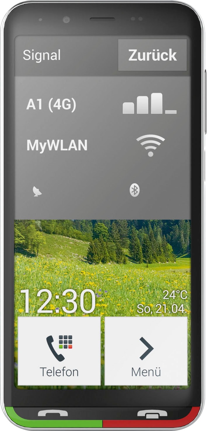 Emporia Smartphone »emporiaSuperEASY«, schwarz