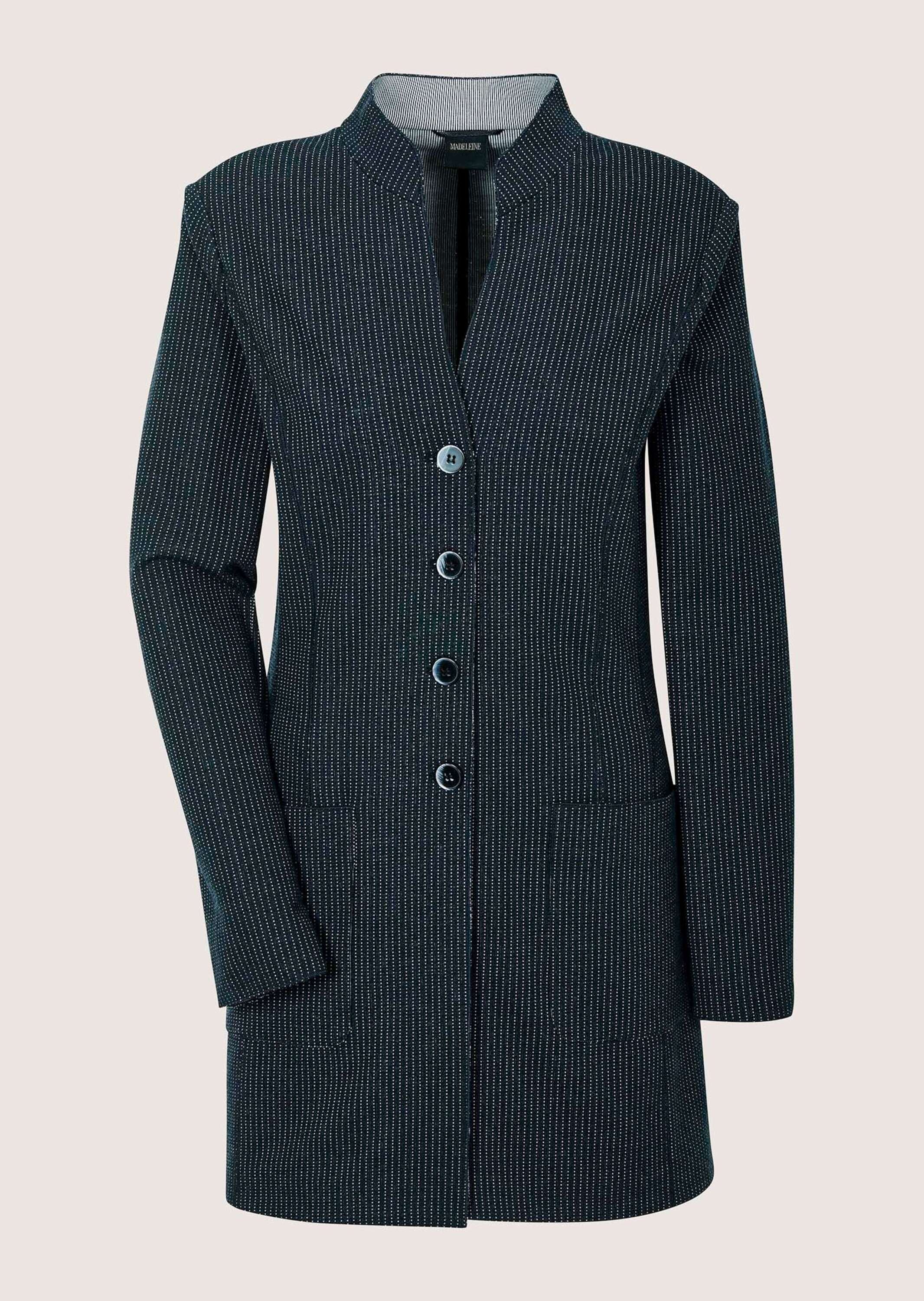 MADELEINE Longblazer "Gehrock Eleganter Einreiher mit Nadelstreifen" günstig online kaufen