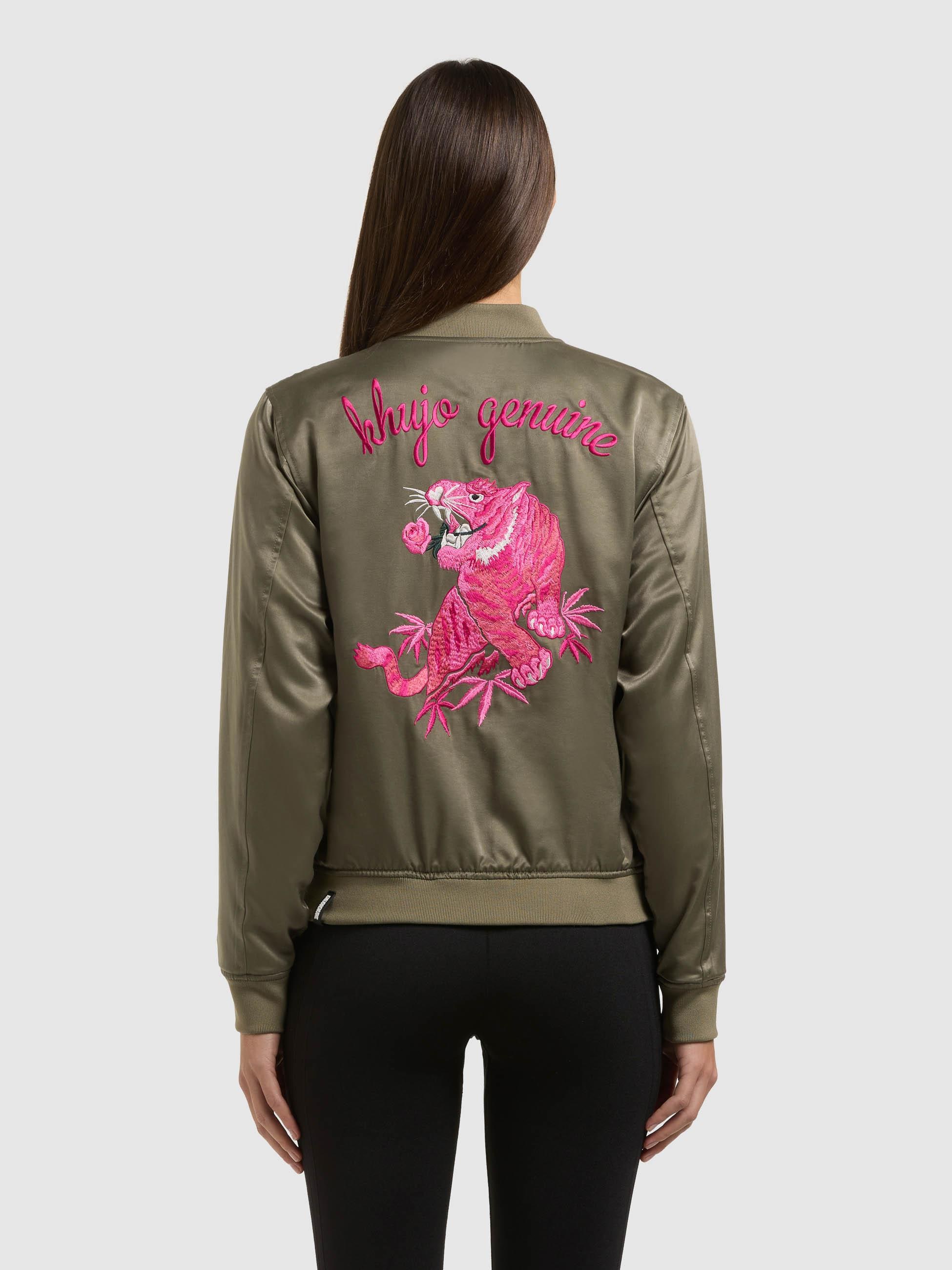 khujo Cargojacke »Ruby« ohne Kapuze Wendejacke im Bomberjacken-Style