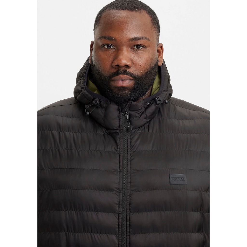 Levi's® Plus Steppjacke »BIG PIERCE PCKBL«, mit Kapuze