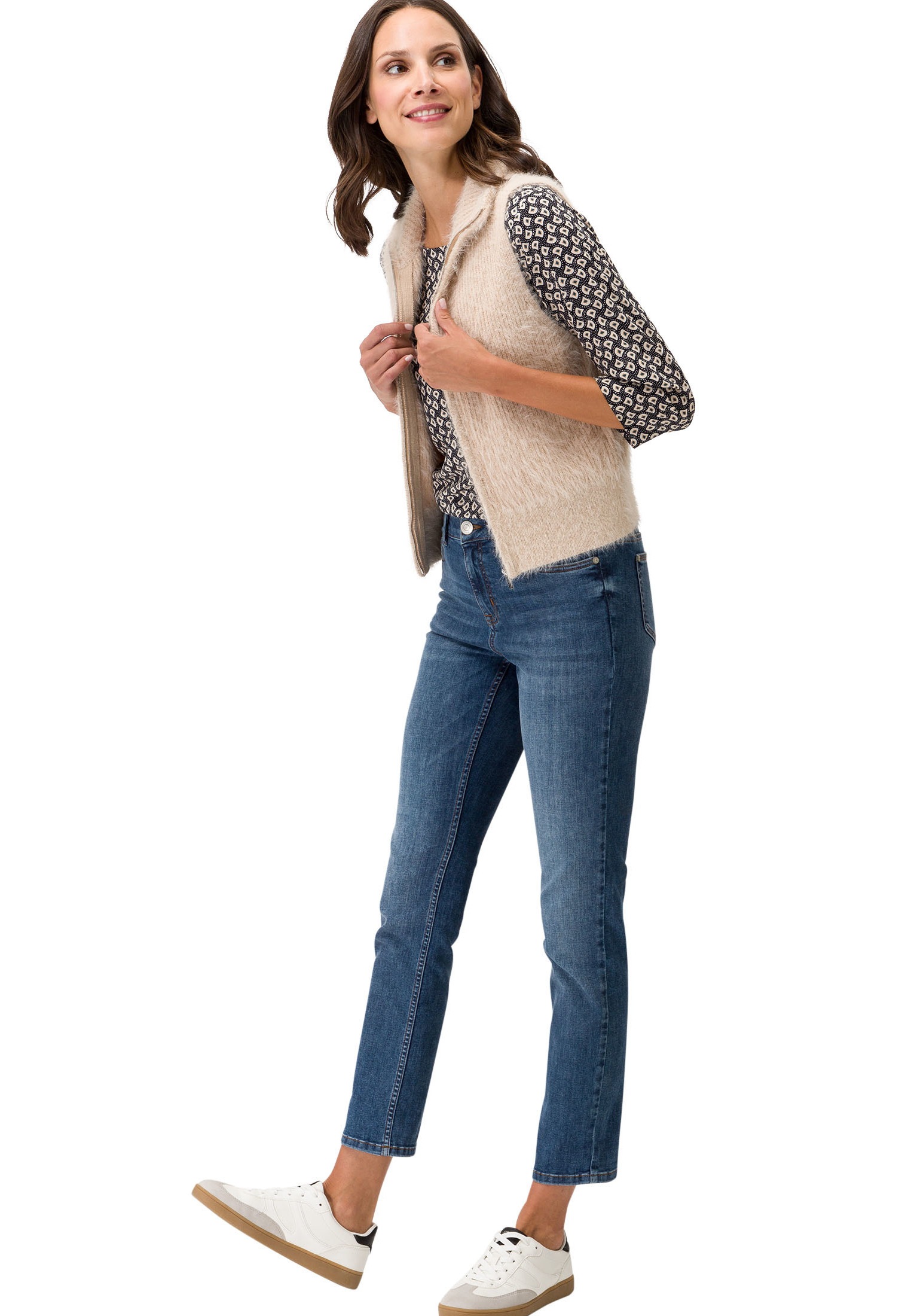 Zero Klassische Bluse »zero Bluse mit U-Boot Ausschnitt«