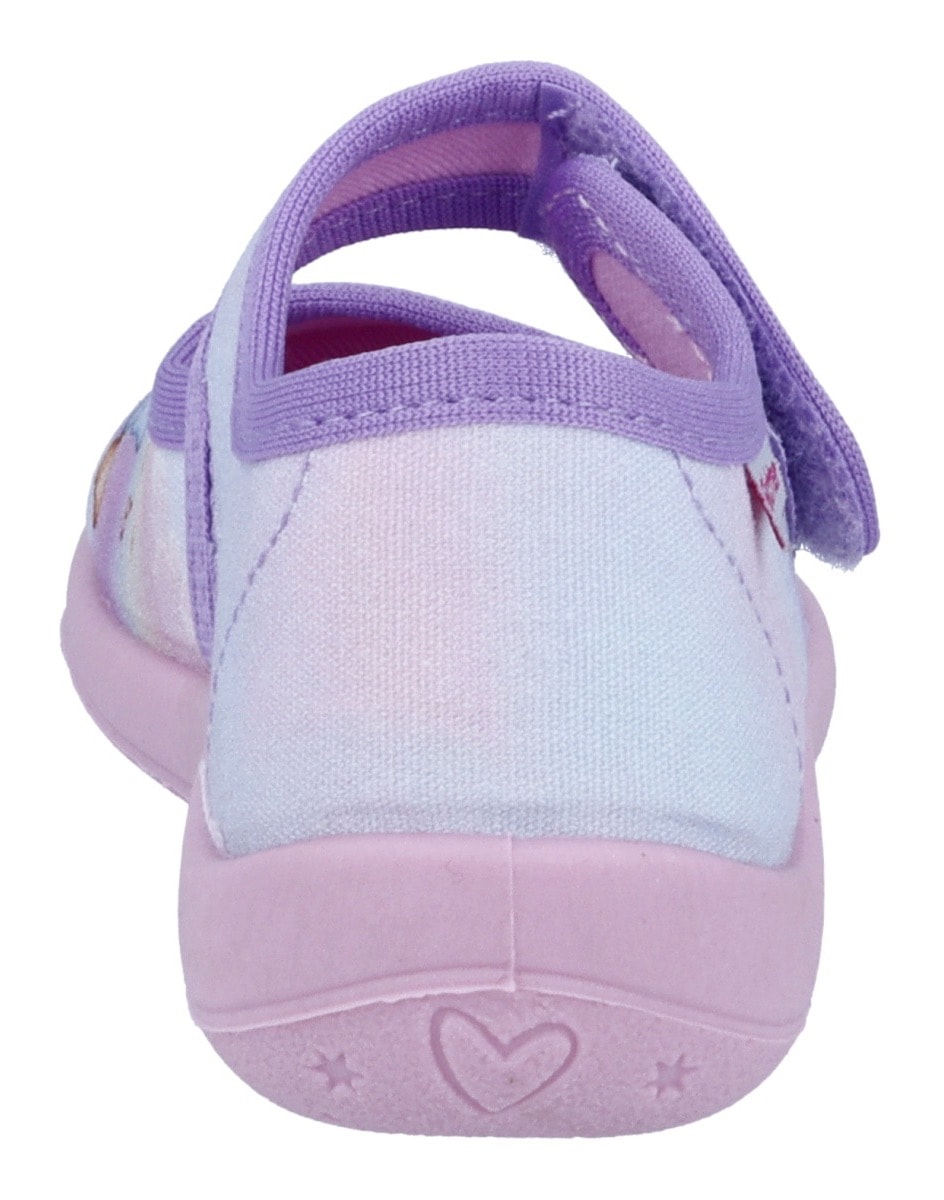Richter Hausschuh »Mia«  Kindergartenschuh, Klettschuh mit WMS, Größeschablone zum Download