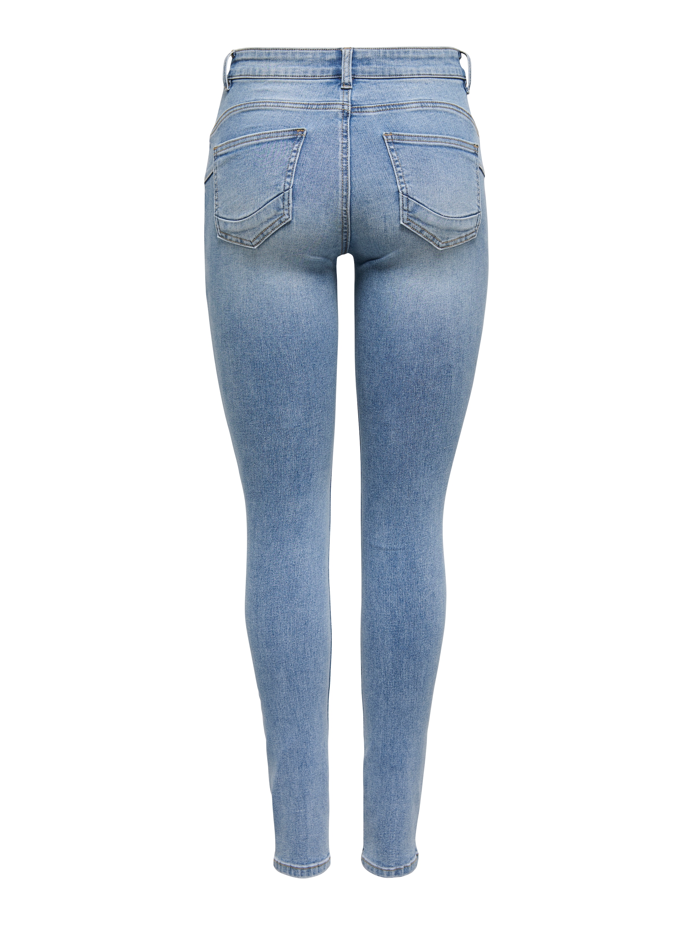ONLY Skinny-fit-Jeans »ONLRINA MID WAIST PUSH UP SK BOX DNM«