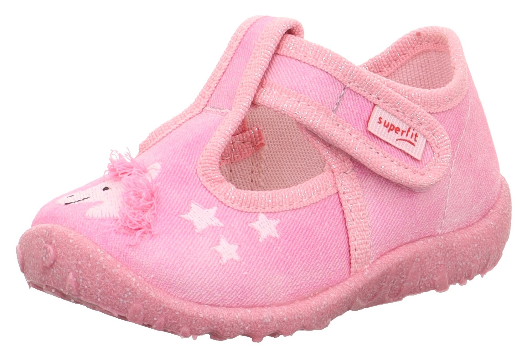 Hausschuh »SPOTTY WMS: Mittel«, Ballerina, Klettschuh, Kindergarten Schuh mit süßem Motiv