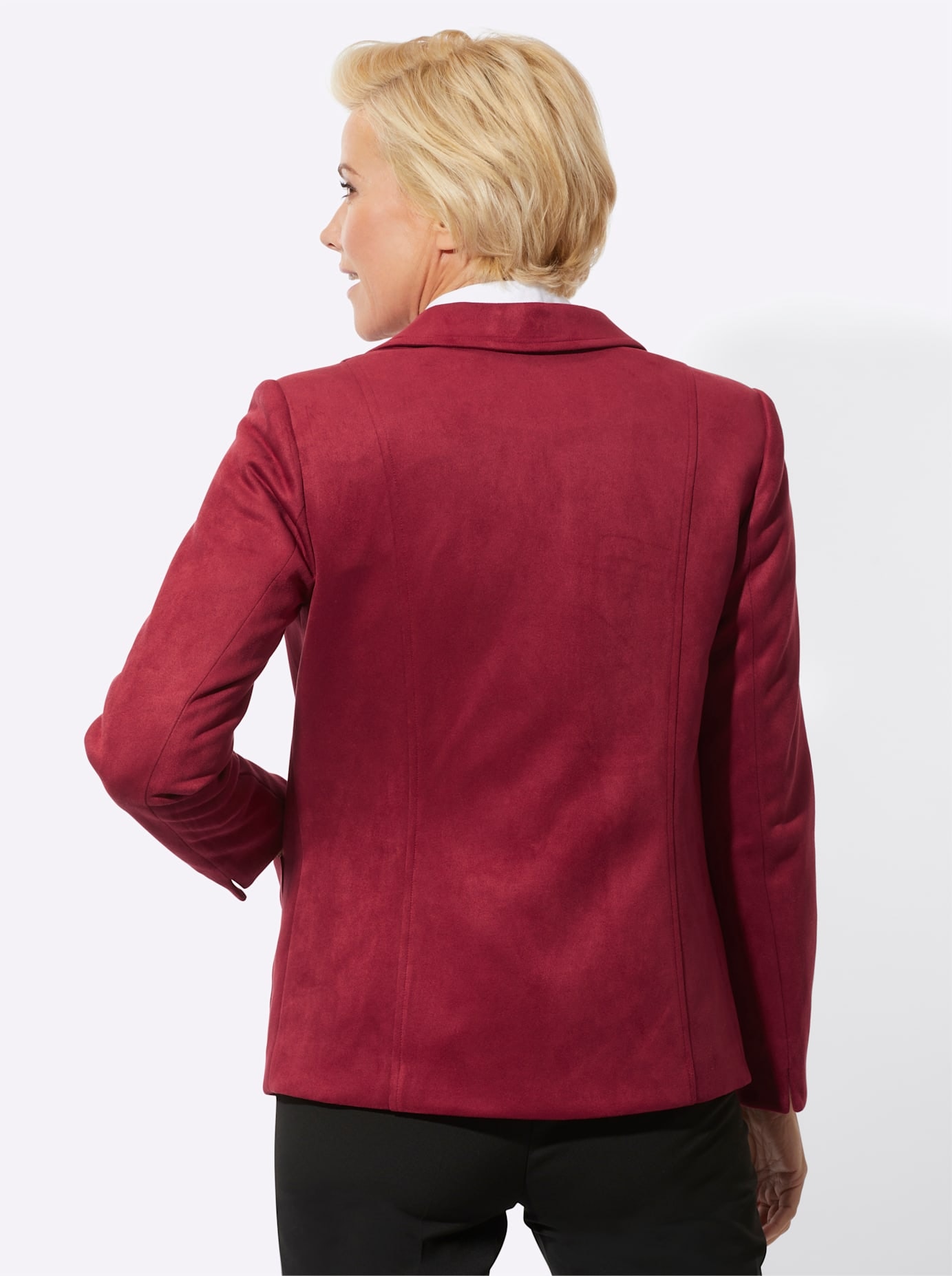Classic Jackenblazer »Lederimitat-Blazer«