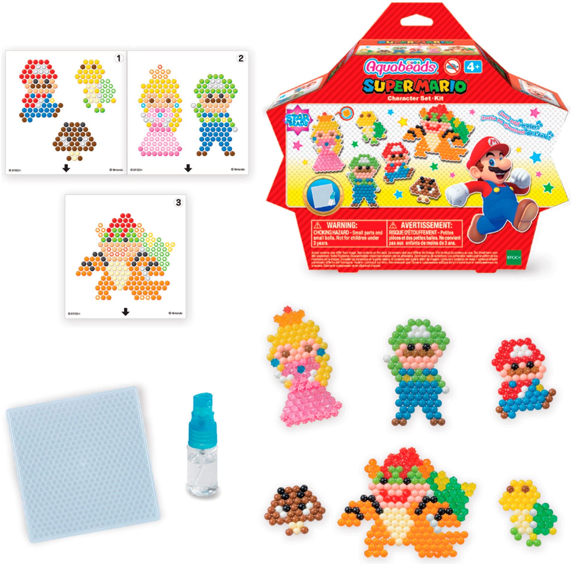 Aquabeads Kreativset »Super Mario™ Sternperlen Set«