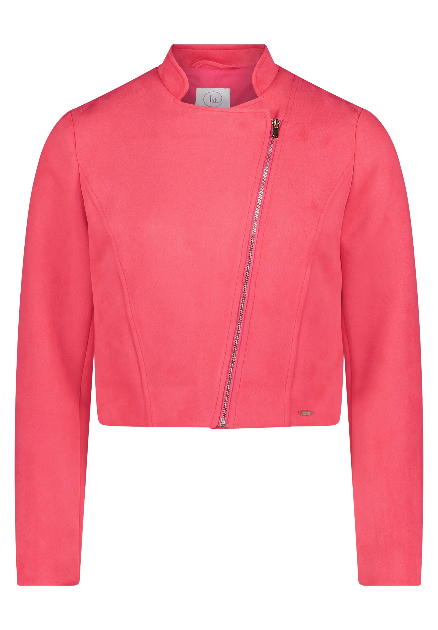 Betty&Co Jackenblazer »Betty & Co Damen Bikerjacke mit Stehkragen«, Material