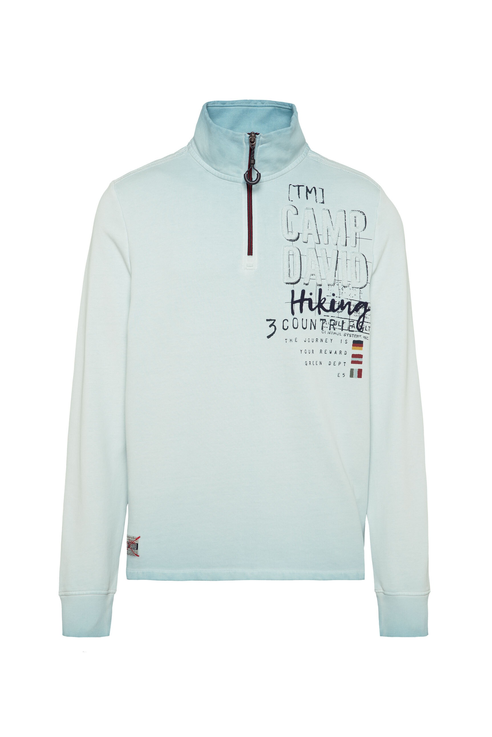 CAMP DAVID Sweater, aus Baumwolle
